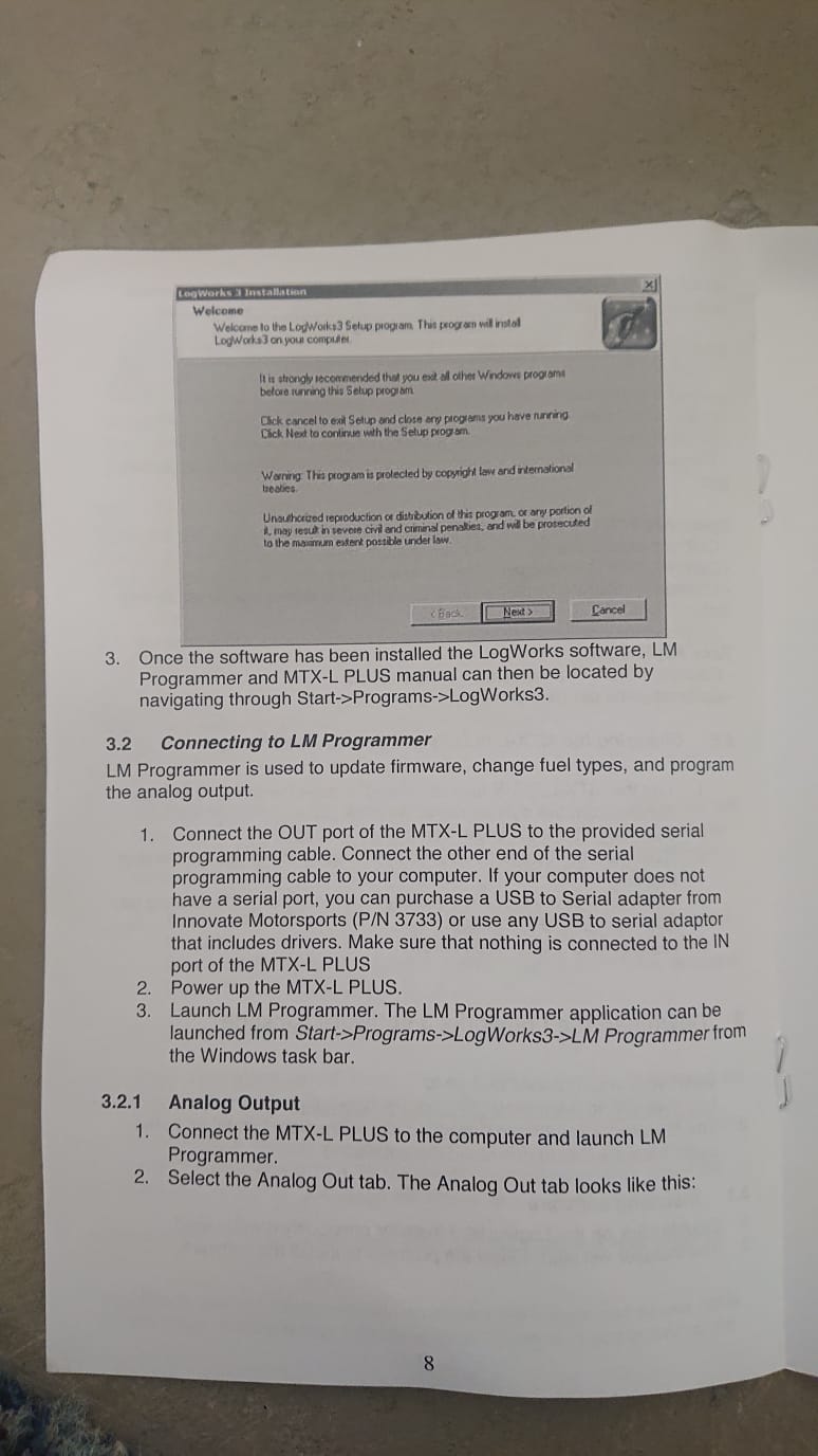 INNOVATE LC-2 Digital Anzeige Breitband Lambdaanzeige Abgasanzeige