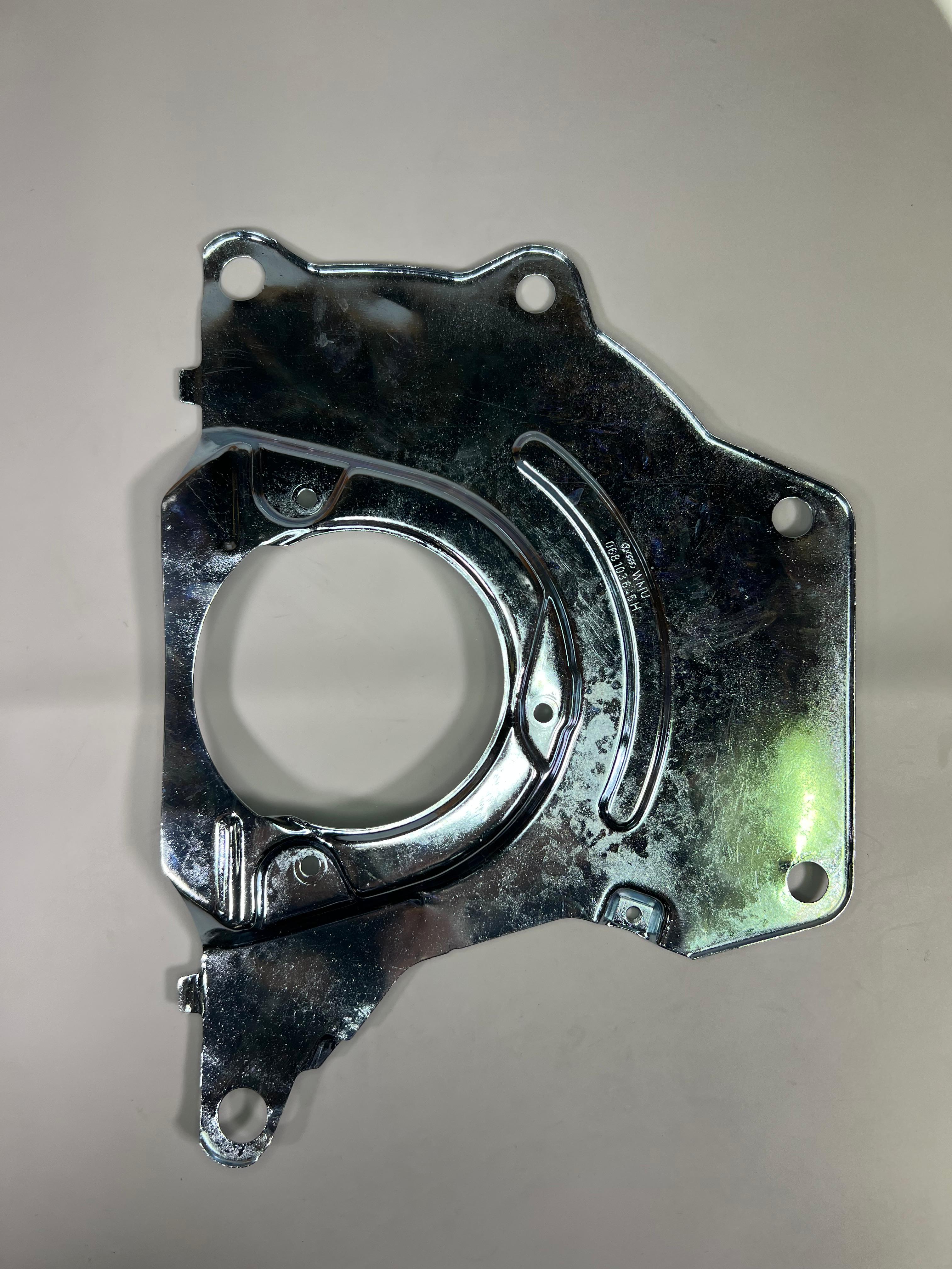 Blech zwischen Motor und Getriebe gebrauchtteil für VW G60 PG 1H aber neu verzinkt