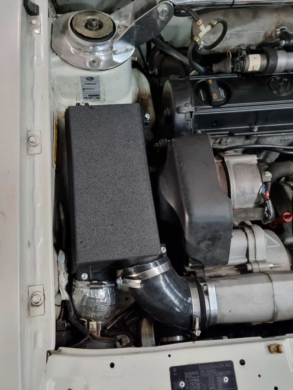 Luftfilterkasten Oberteil mit 70mm Anschluss und Unterteil für Golf I oder Scirocco mit G60 Motor