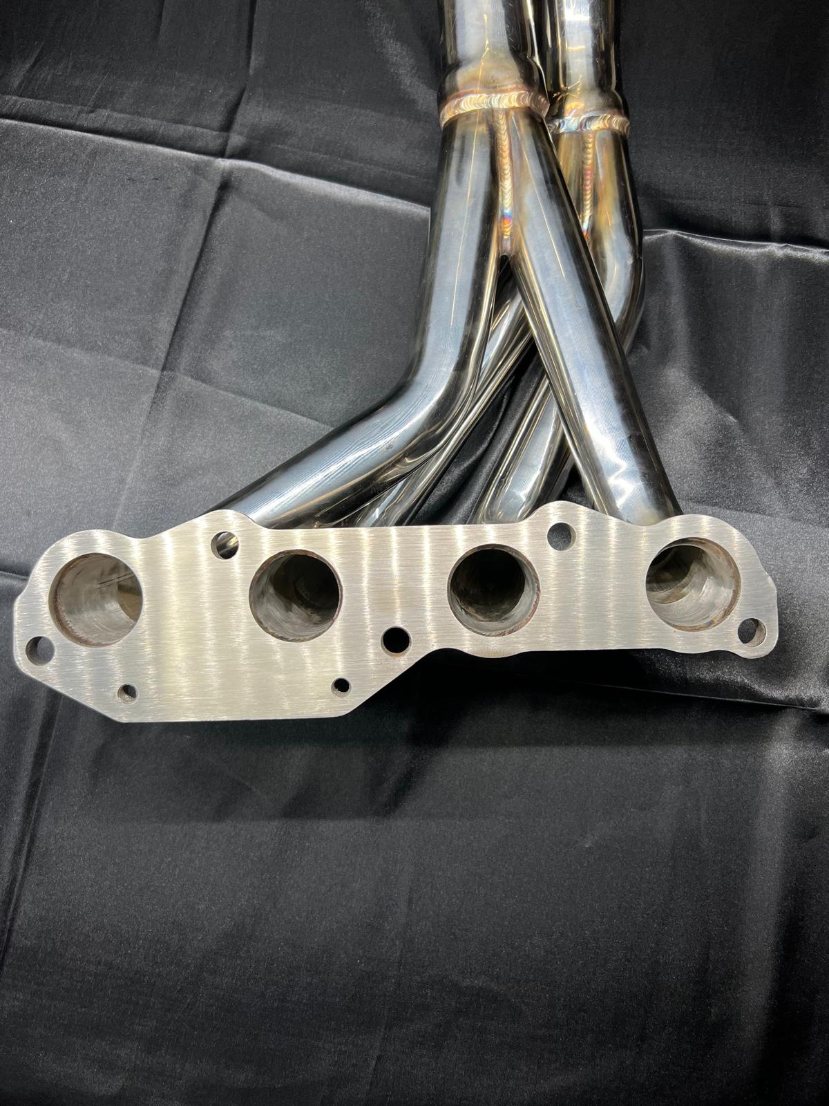 Fächerkrümmer Edelstahl Motorsport für Polo G40