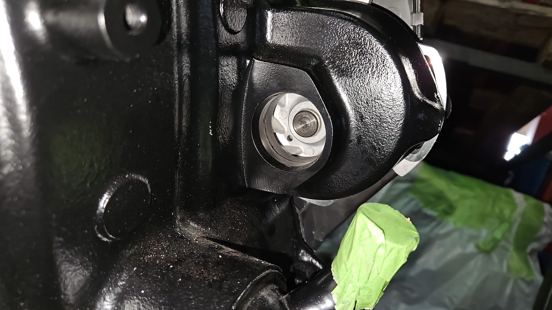 Polo G40 Tauschmotor mit neuen Kolben  Motorkennung: PY ab Baujahr 1988 mit gestecktem Wasserrohr