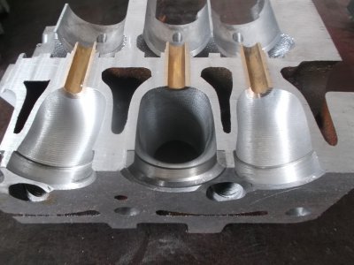 Zylinderkopf Rennsport CNC Polo G40 von TK Motorsport