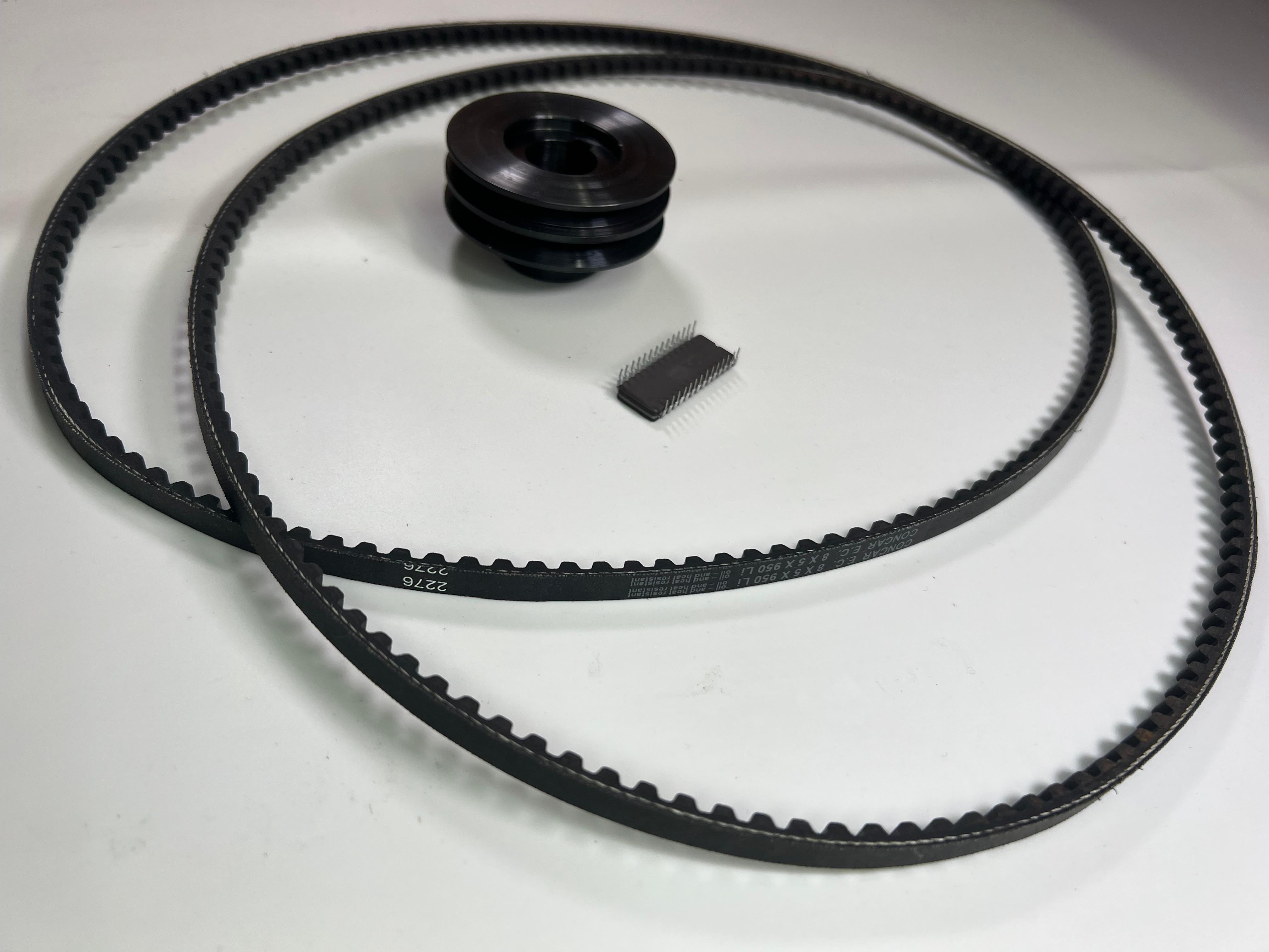 Chiptuning mit Laderrad, kürzere Keilriemen für Polo III G40 von Röttele Racing