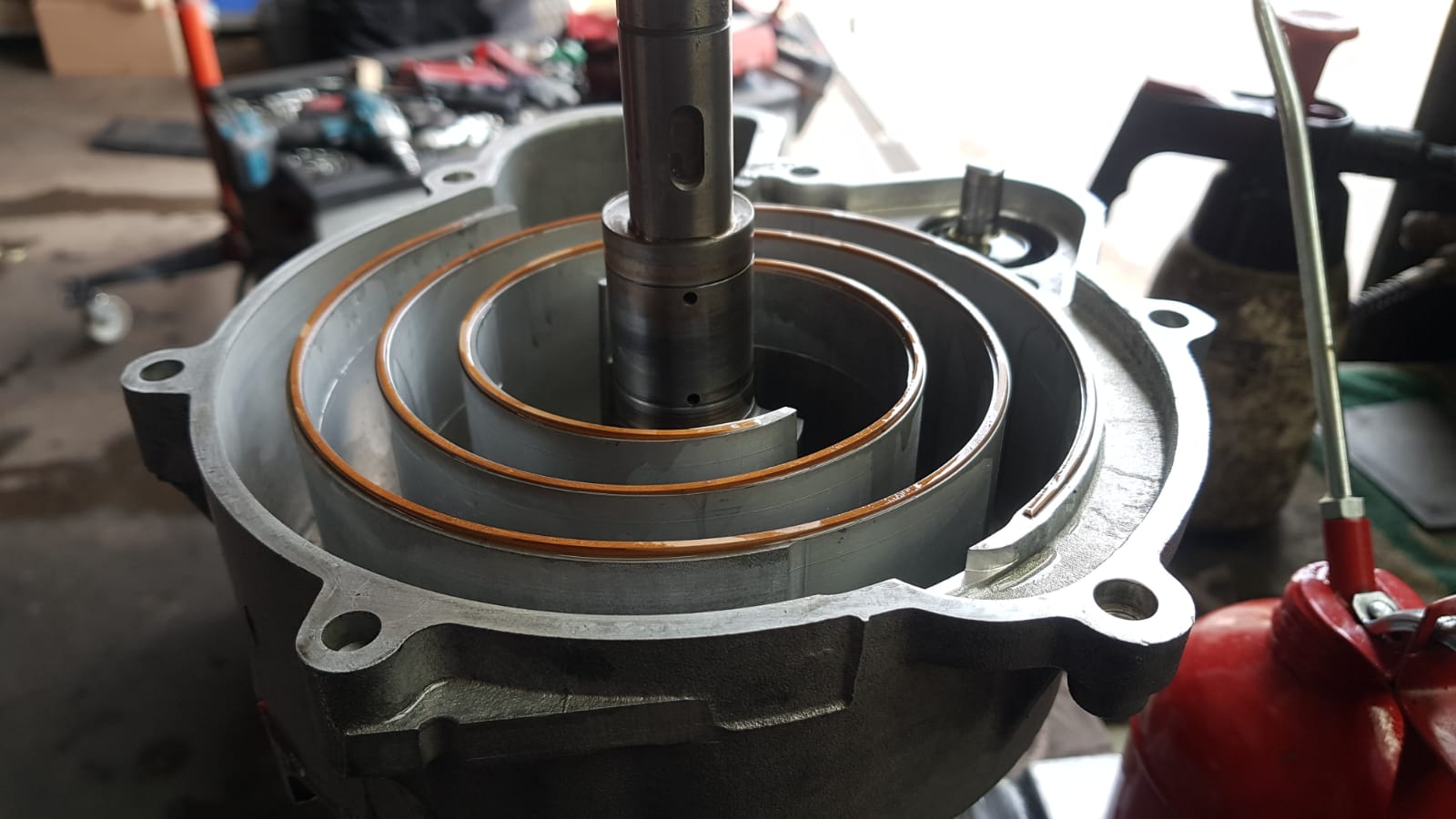 G60 Lader mit neuem Magnesium Verdränger und Röttele Teilen