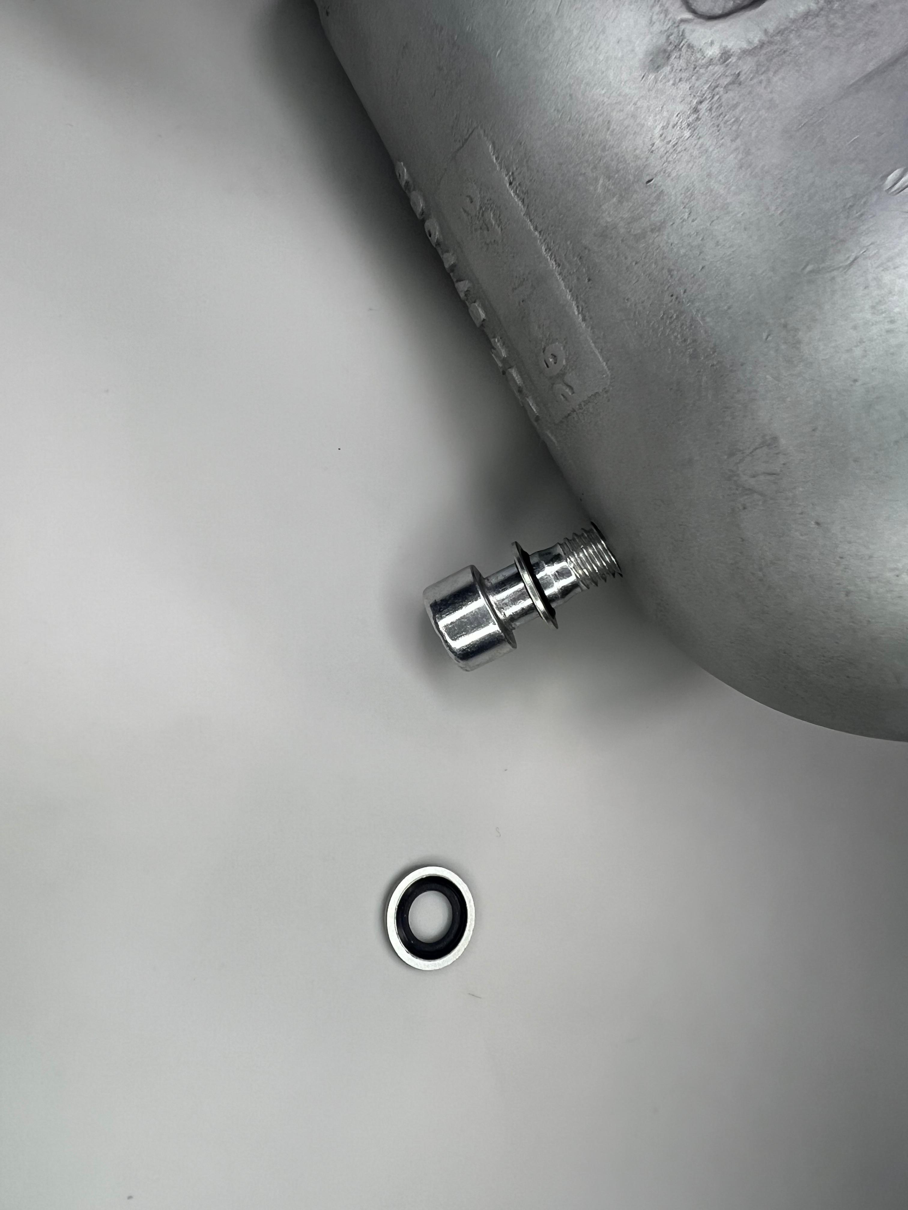 Dichtring O-Ring mit Unterlegscheibe Vulkanisiert für den G40 oder G60 Auslassbogen