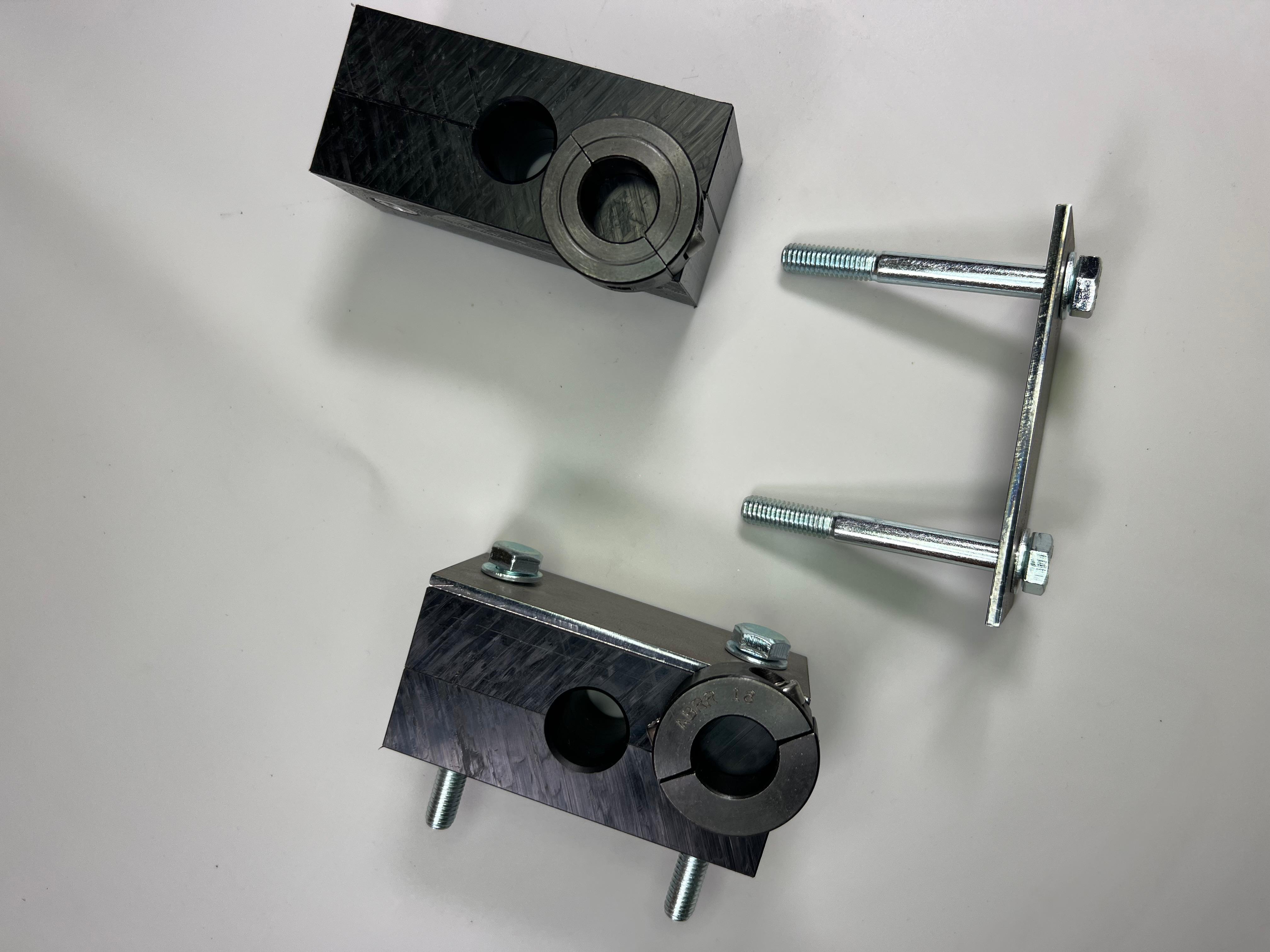 PU Stabilager Stabi Befestigung für VW Polo I bis III ohne Nachlauf Korrektur