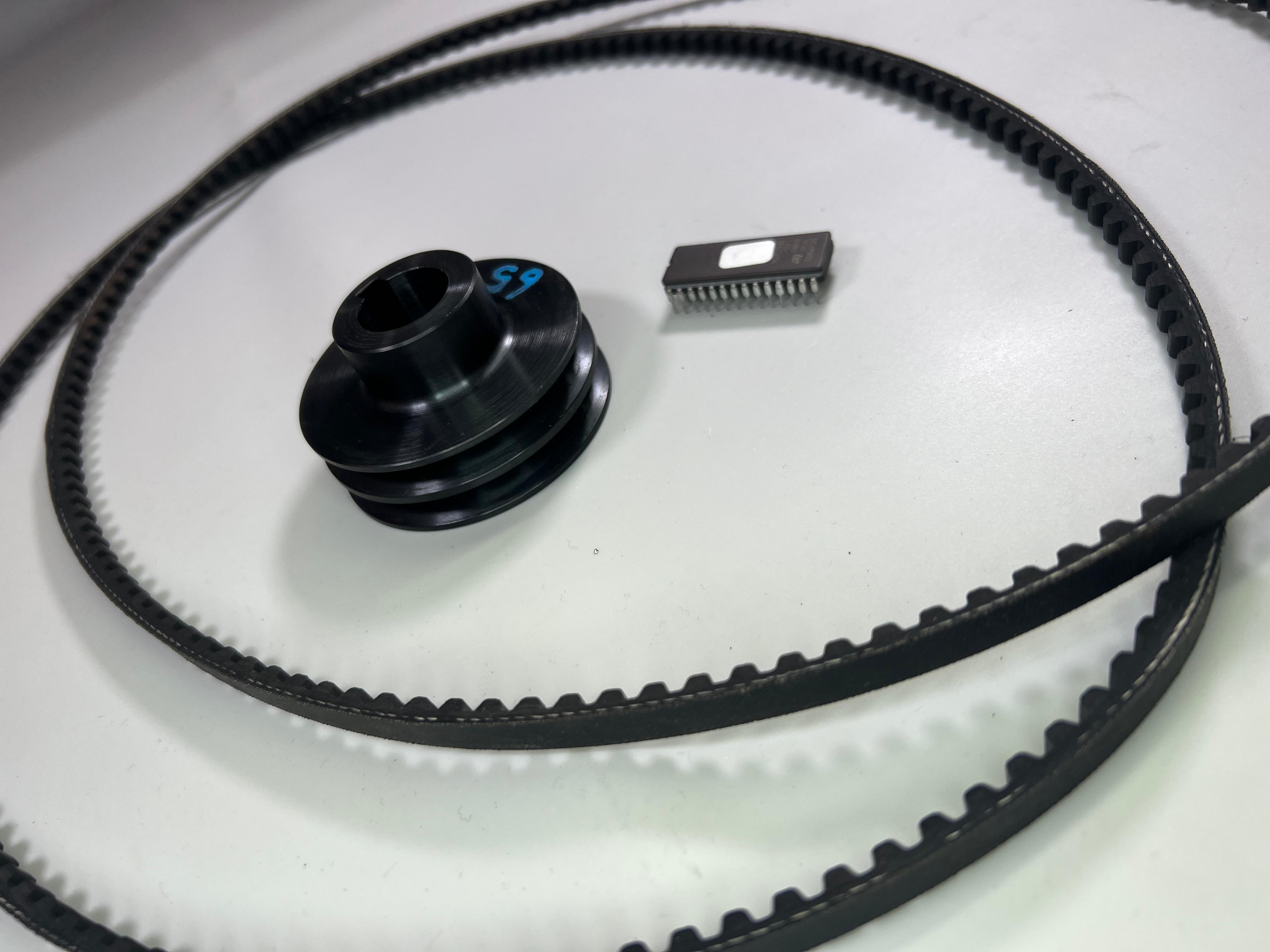 Chiptuning mit Laderrad, kürzere Keilriemen für Polo III G40 von Röttele Racing