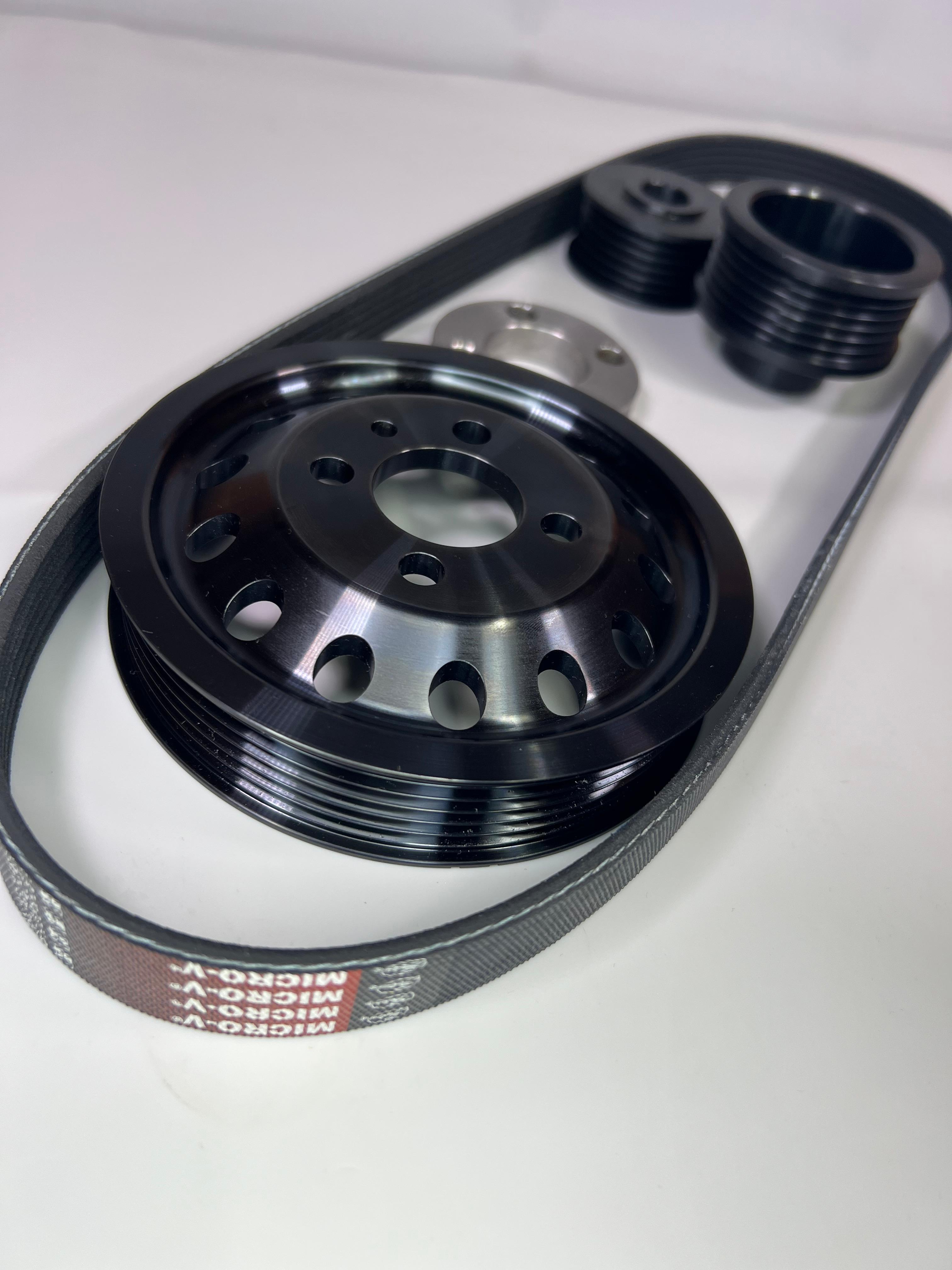 Riementrieb 6PK für G40 Lader im Polo mit wählbarem Laderrad
