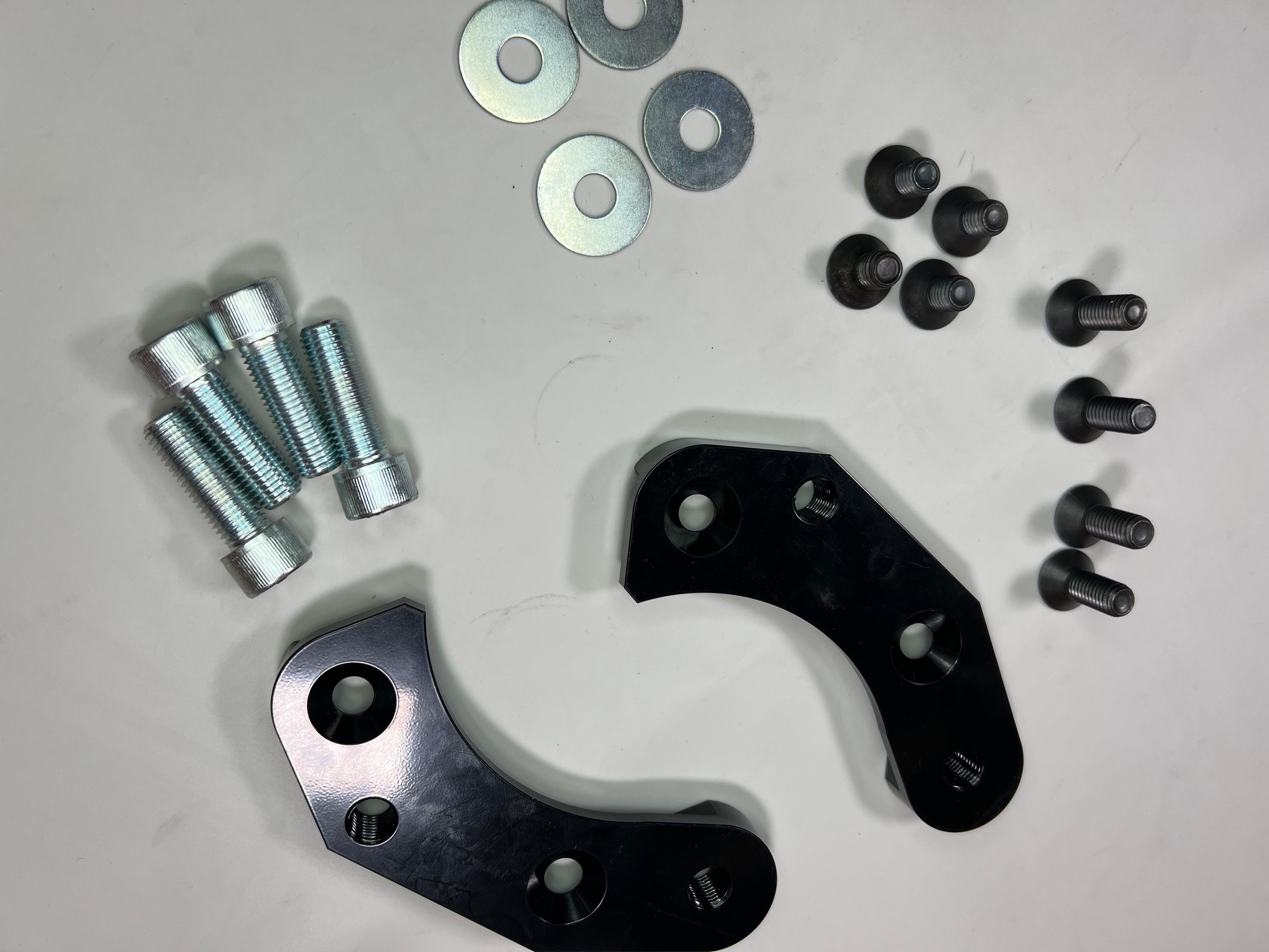 Bremssatteladapter für alle Golf 1 Caddy und Polo I bis III mit G60 oder 16V Bremssättel