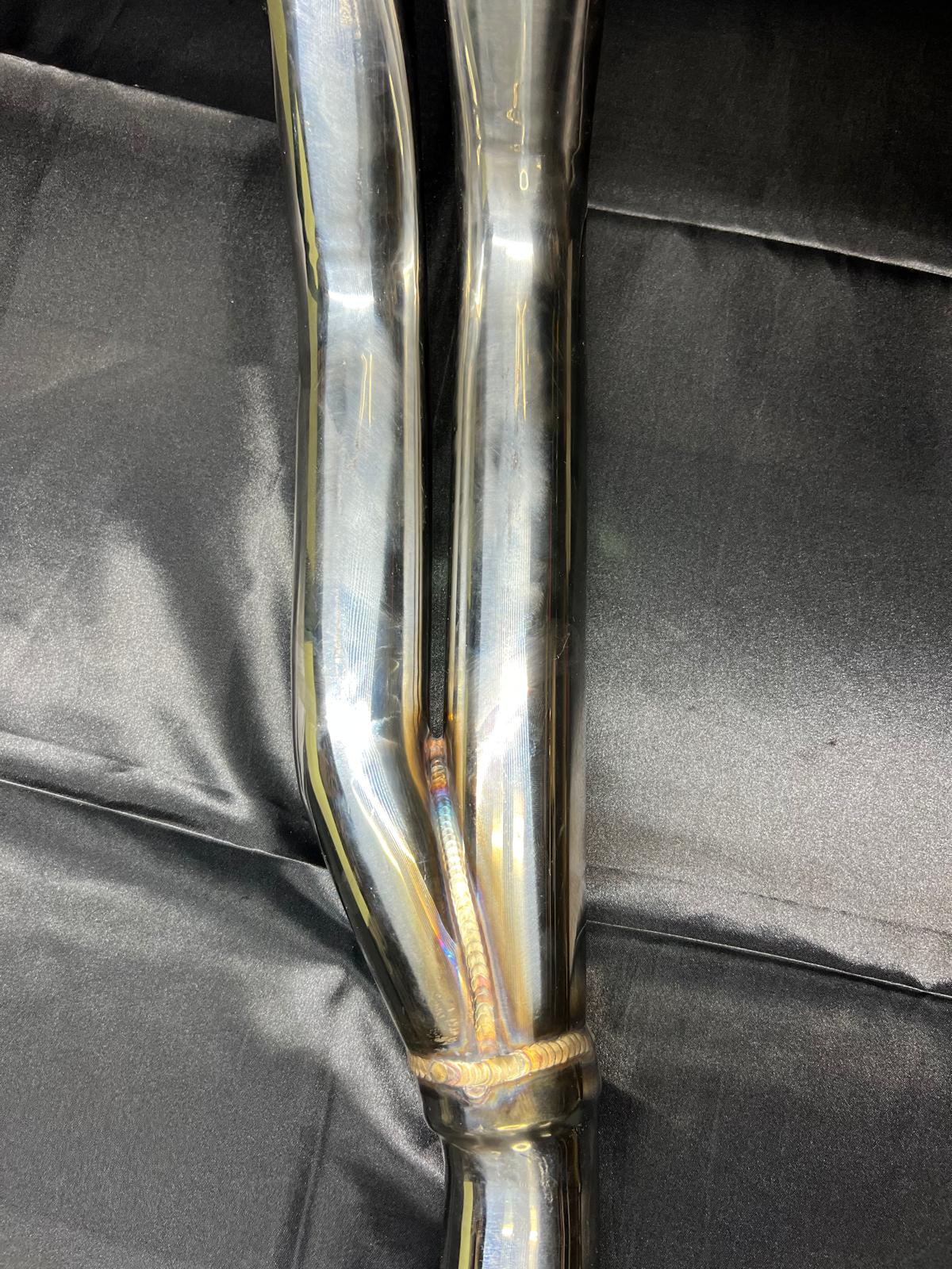 Fächerkrümmer Edelstahl Motorsport für Polo G40