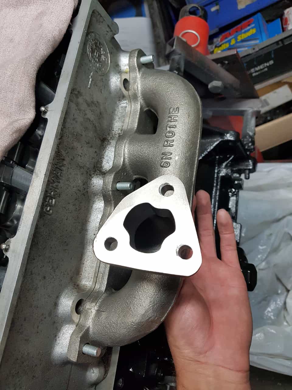 Turbolader Abgaskrümmer für Polo G40 für K03 Turbolader