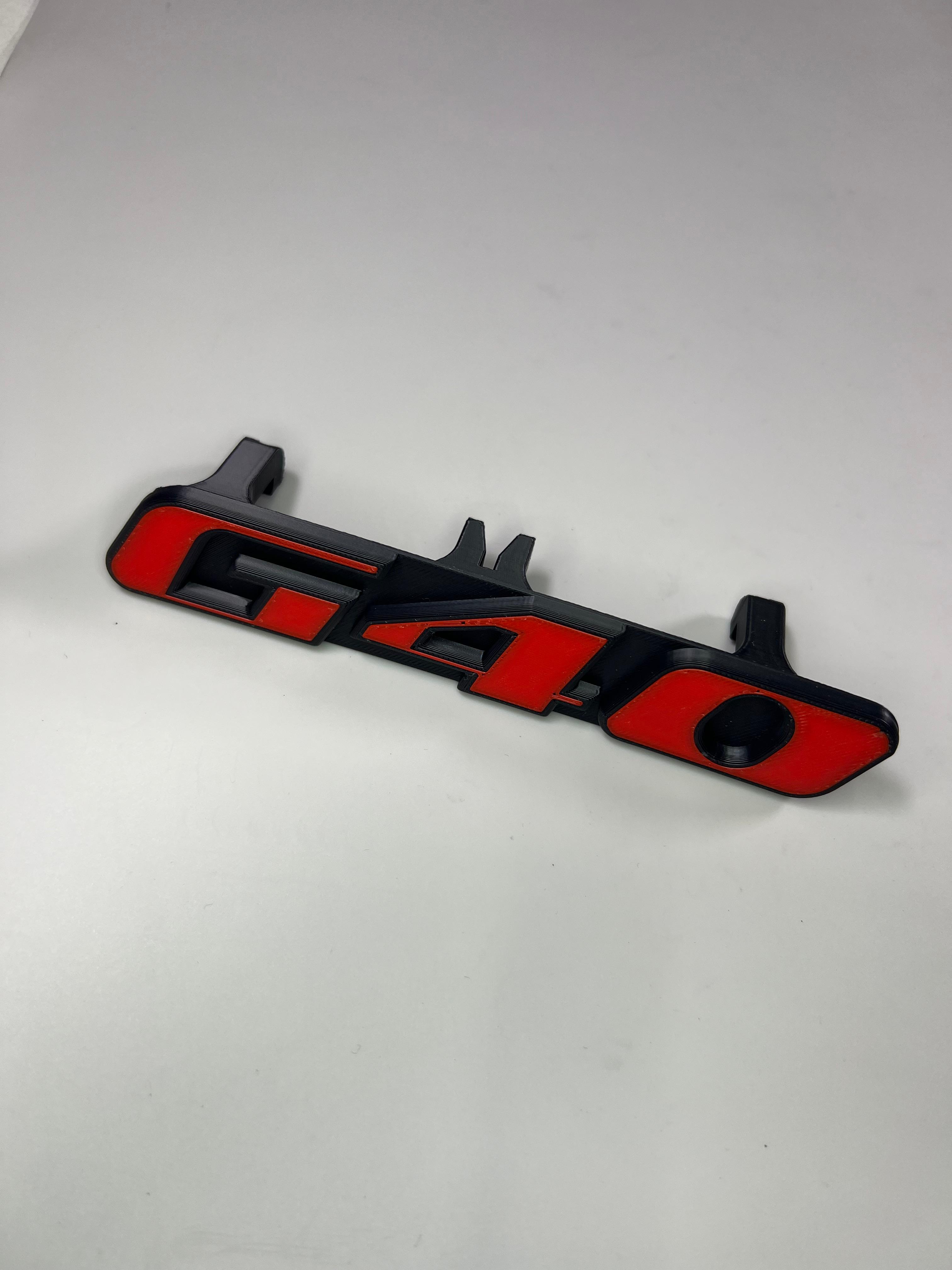 Emblem für den Polo G40 Kühlergrill aus Kunststoff