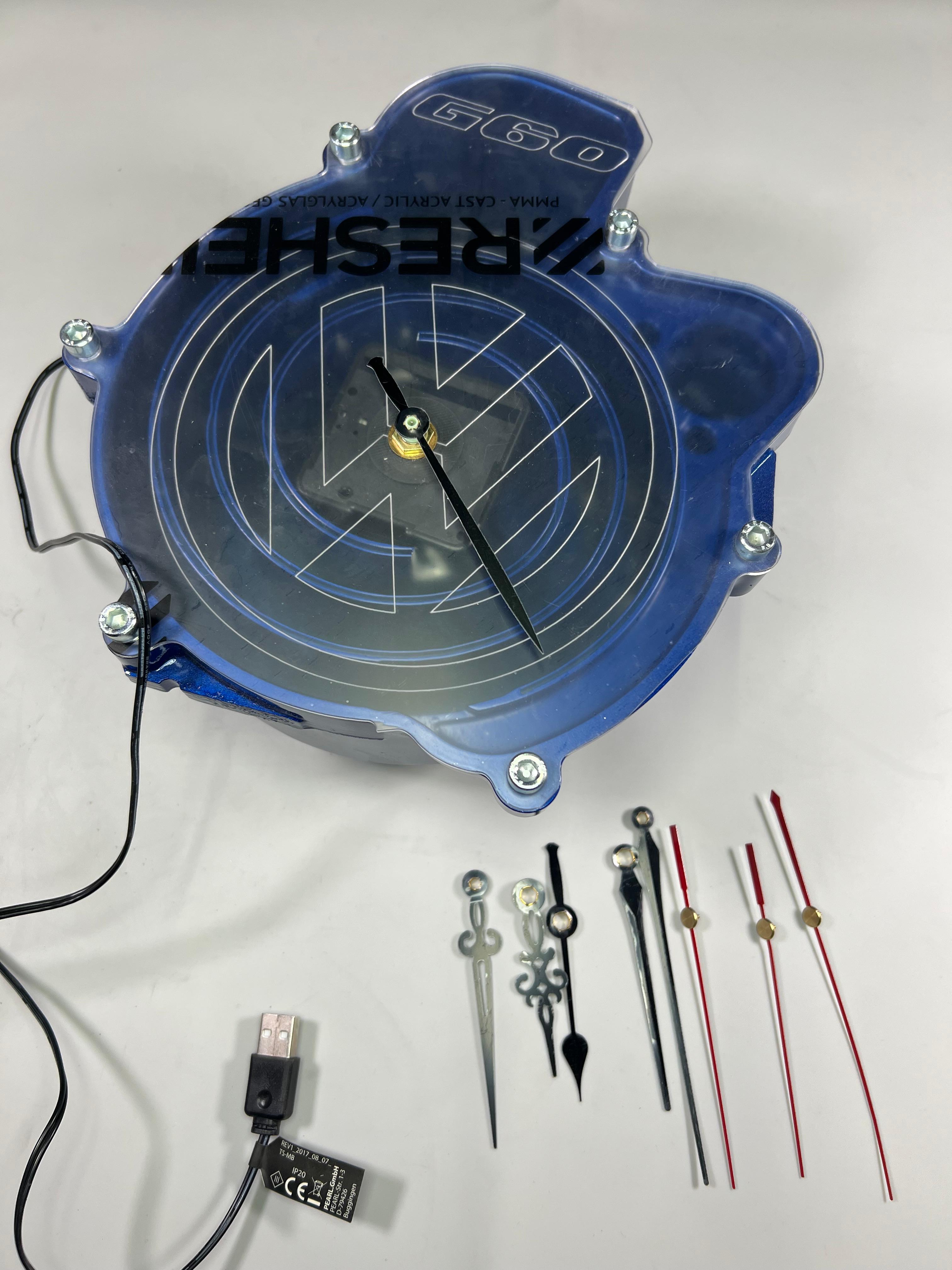 G60 Lader Uhr mit Farbwechselfunktion und Fernbedienung