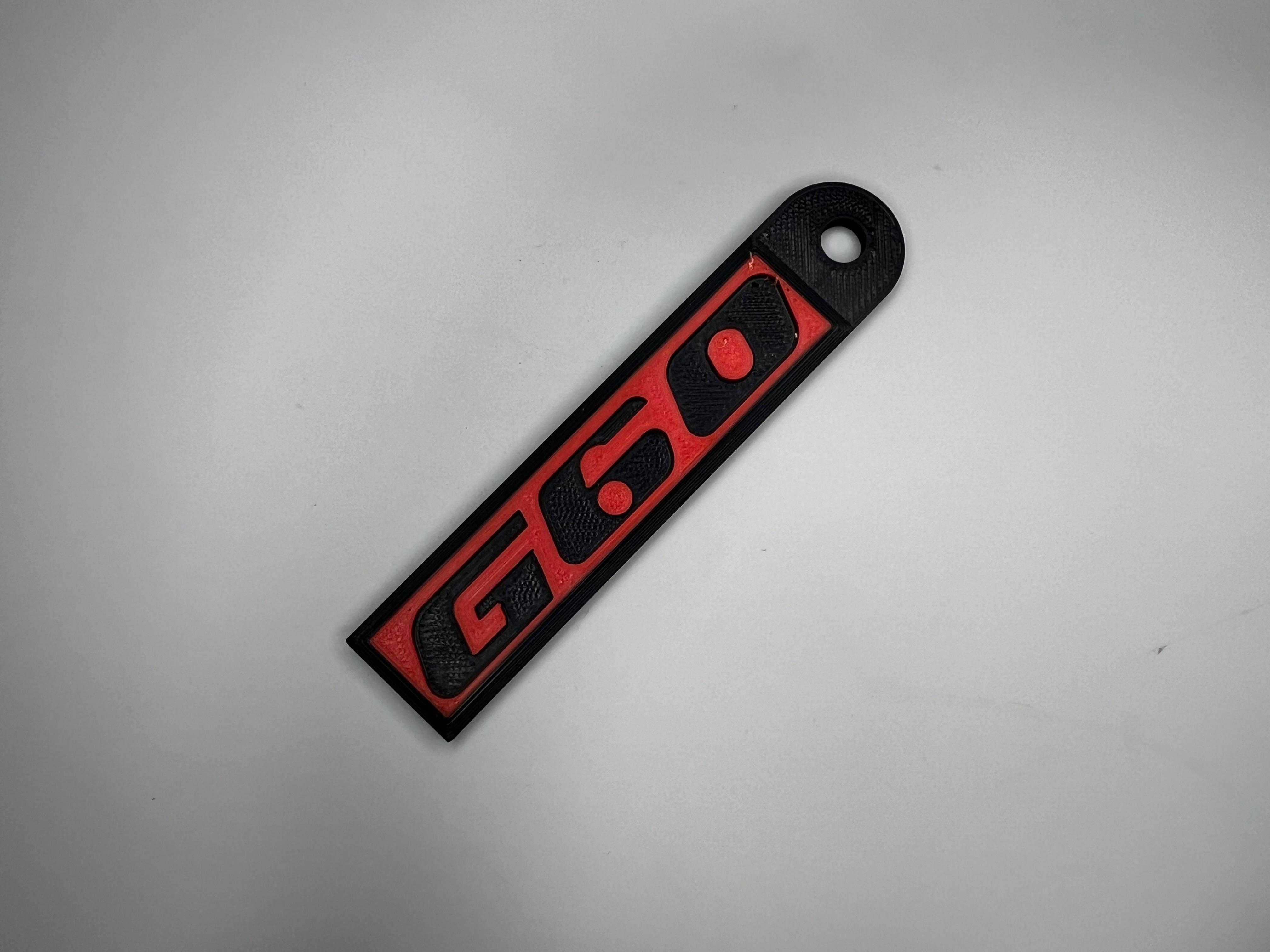 Schlüsselanhänger mit G60 Emblem