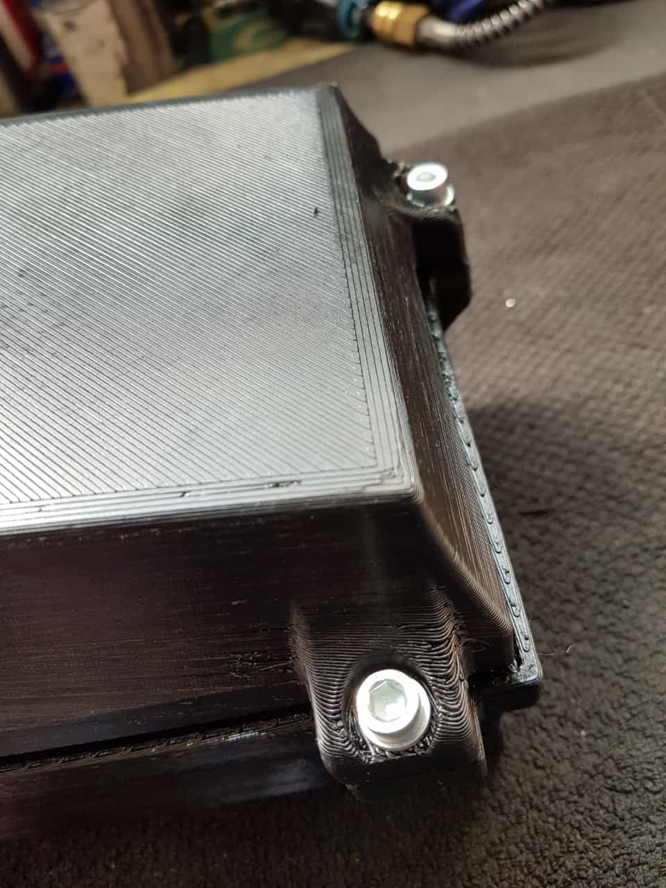 Luftfilterkasten Oberteil mit 70mm Anschluss und Unterteil für Golf I oder Scirocco mit G60 Motor