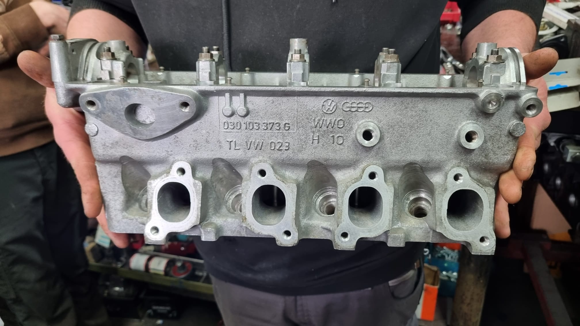 Polo G40 original Zylinderkopf im Tausch mit Ventilen Federn und Hydrostößel