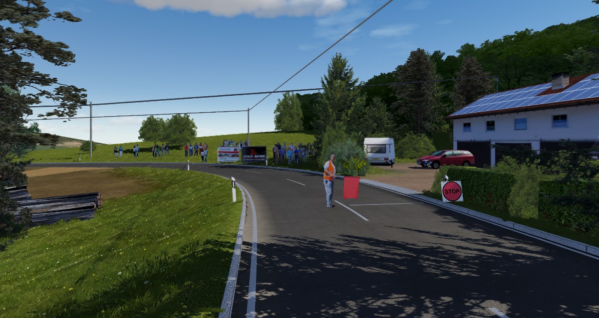 Rennstrecke Hintere Höfe Freiamt Rennsimulator eGaming Software für Assetto Corsa