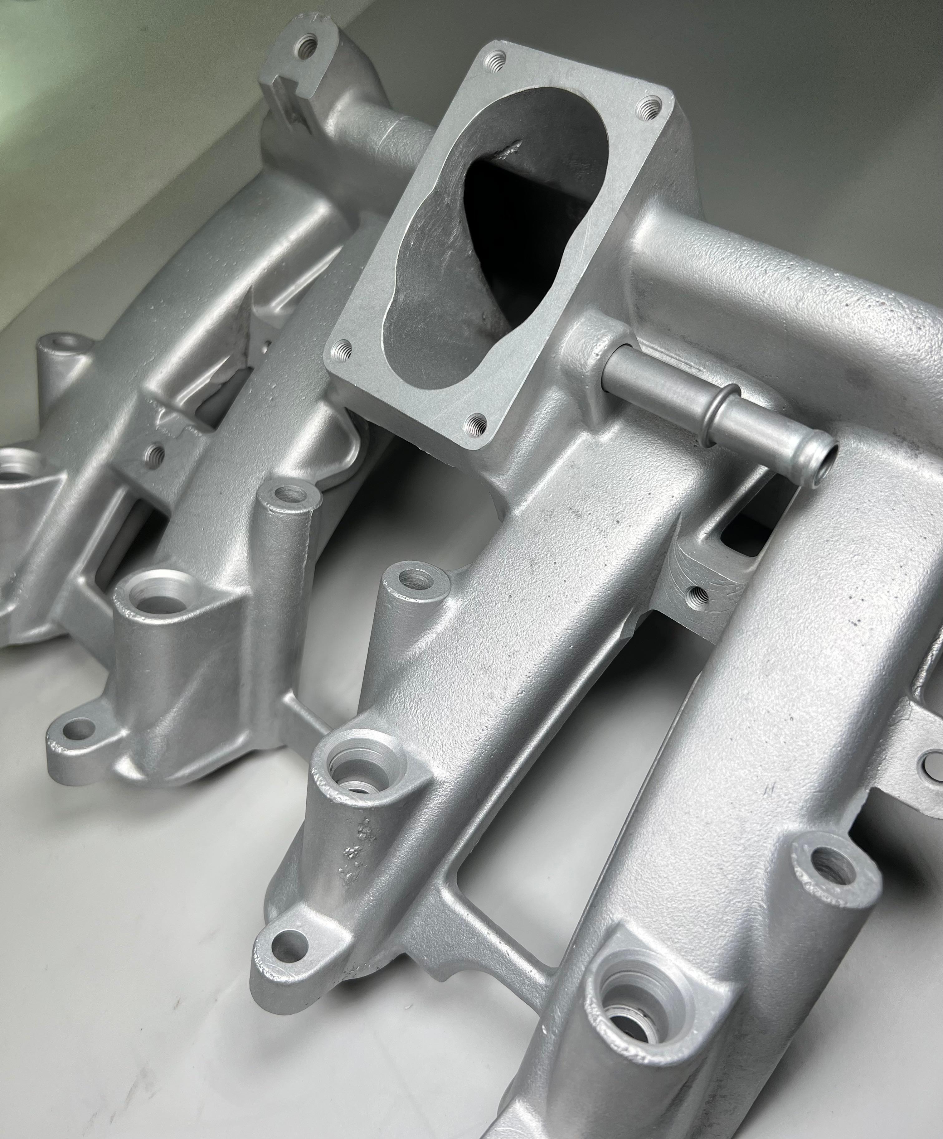Ansaugrohr bearbeitet für Polo GT 3F Motoren passend auf den CNC G40 Zylinderkopf
