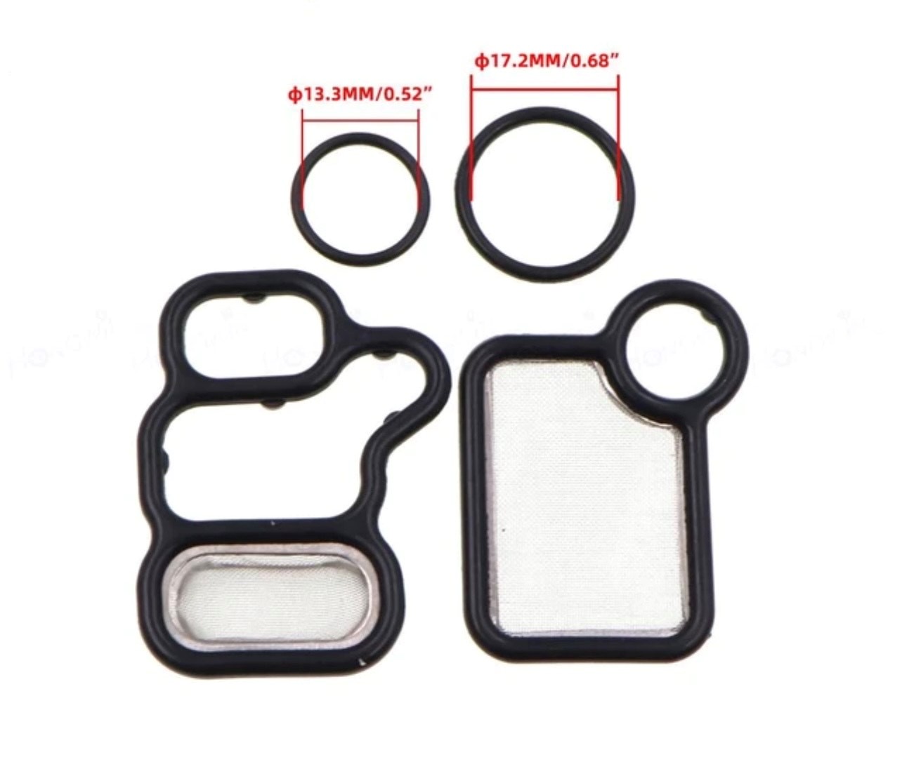 Dichtung Magnetspulen Ventil Filter Magnet Kit O-Ring für Honda Civic