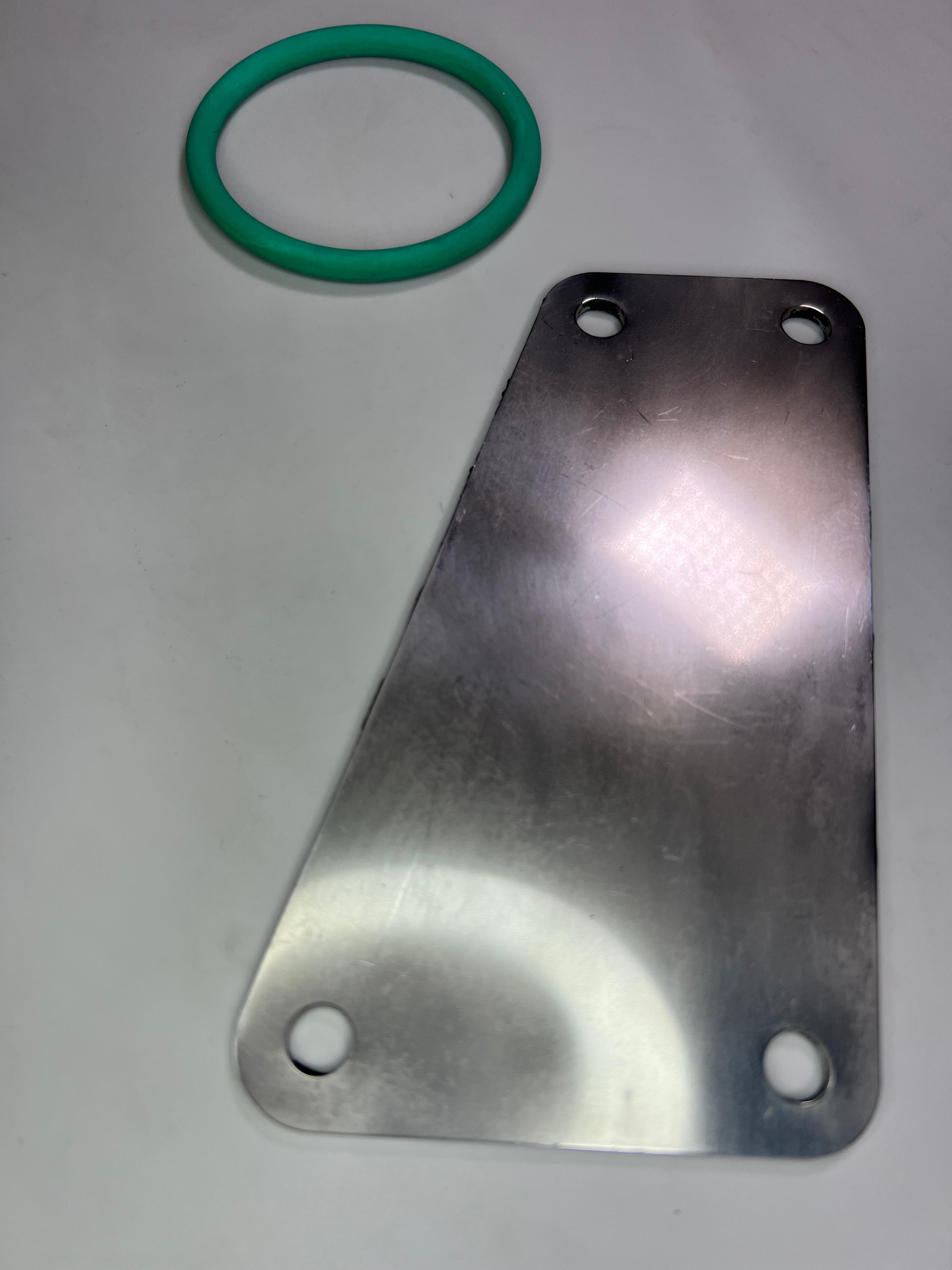 Abdeckplatte seitlich Motorblock G60 PG Motorblock