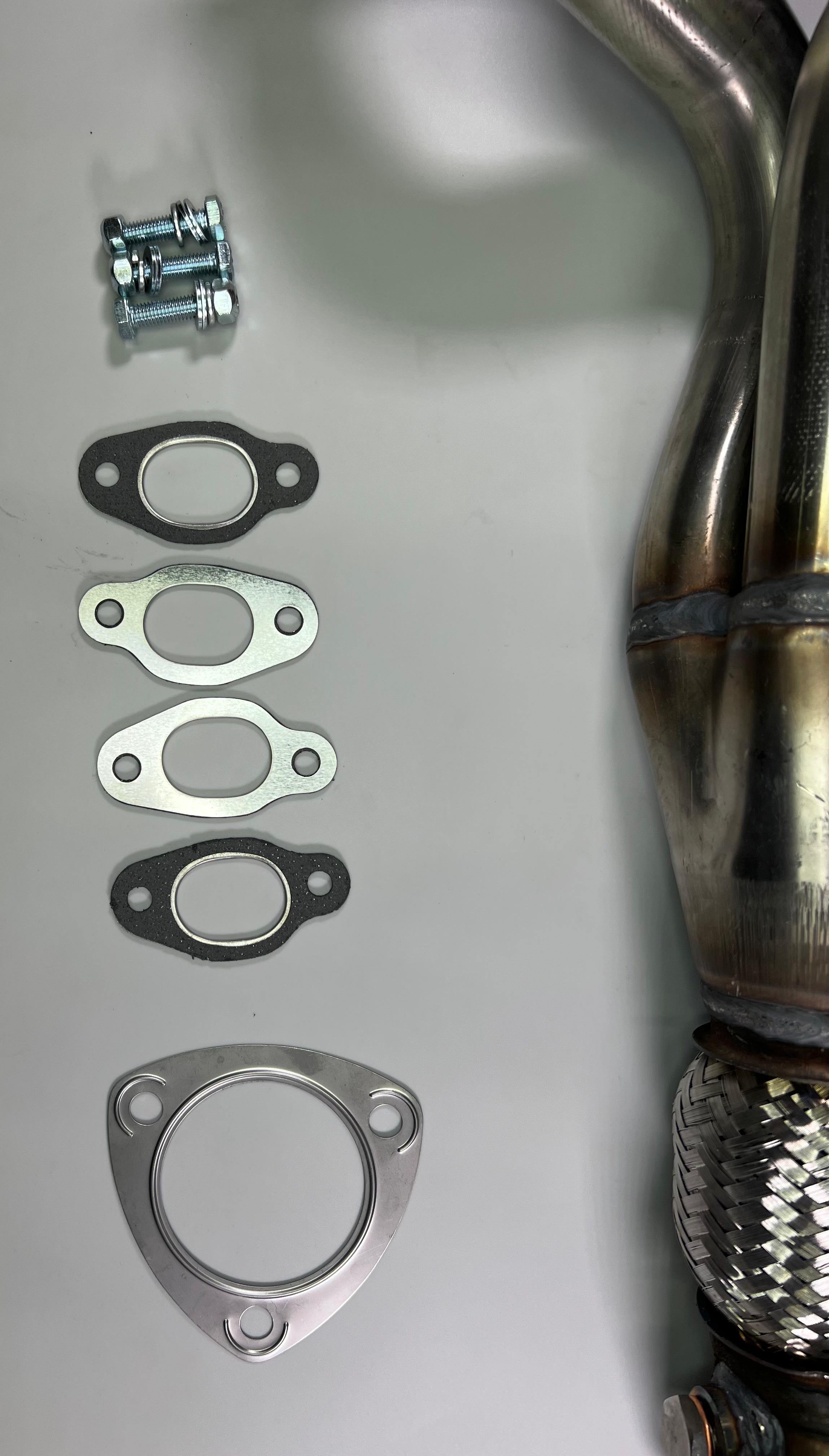 Fächerkrümmer von TeZet aus Edelstahl für VW G60 Golf und Corrado mit Teilegutachten für VW G60