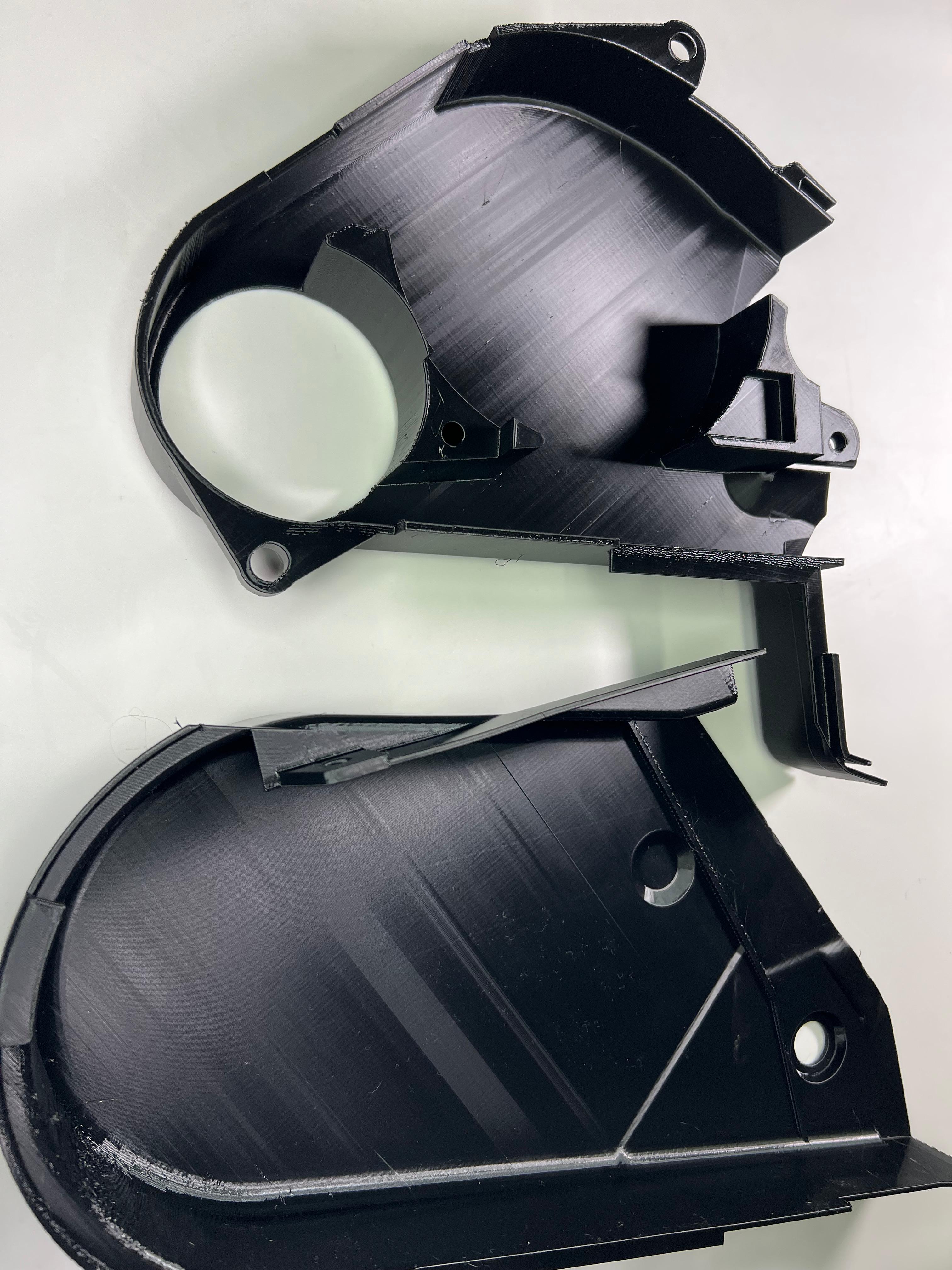 Zahnriemenschutz 16V ober und Unterteil für die VW 1,8 und 2,0 Liter 16V Motoren KR PL 9A
