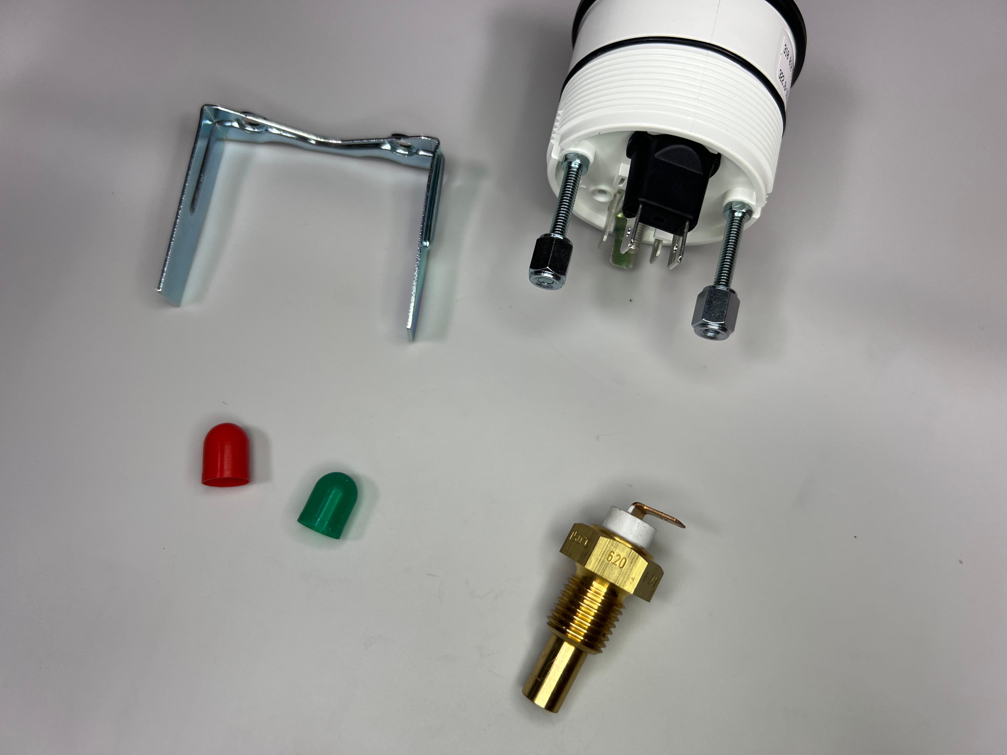 Öltemperaturanzeige mit dem Sensor in der Ölwanne