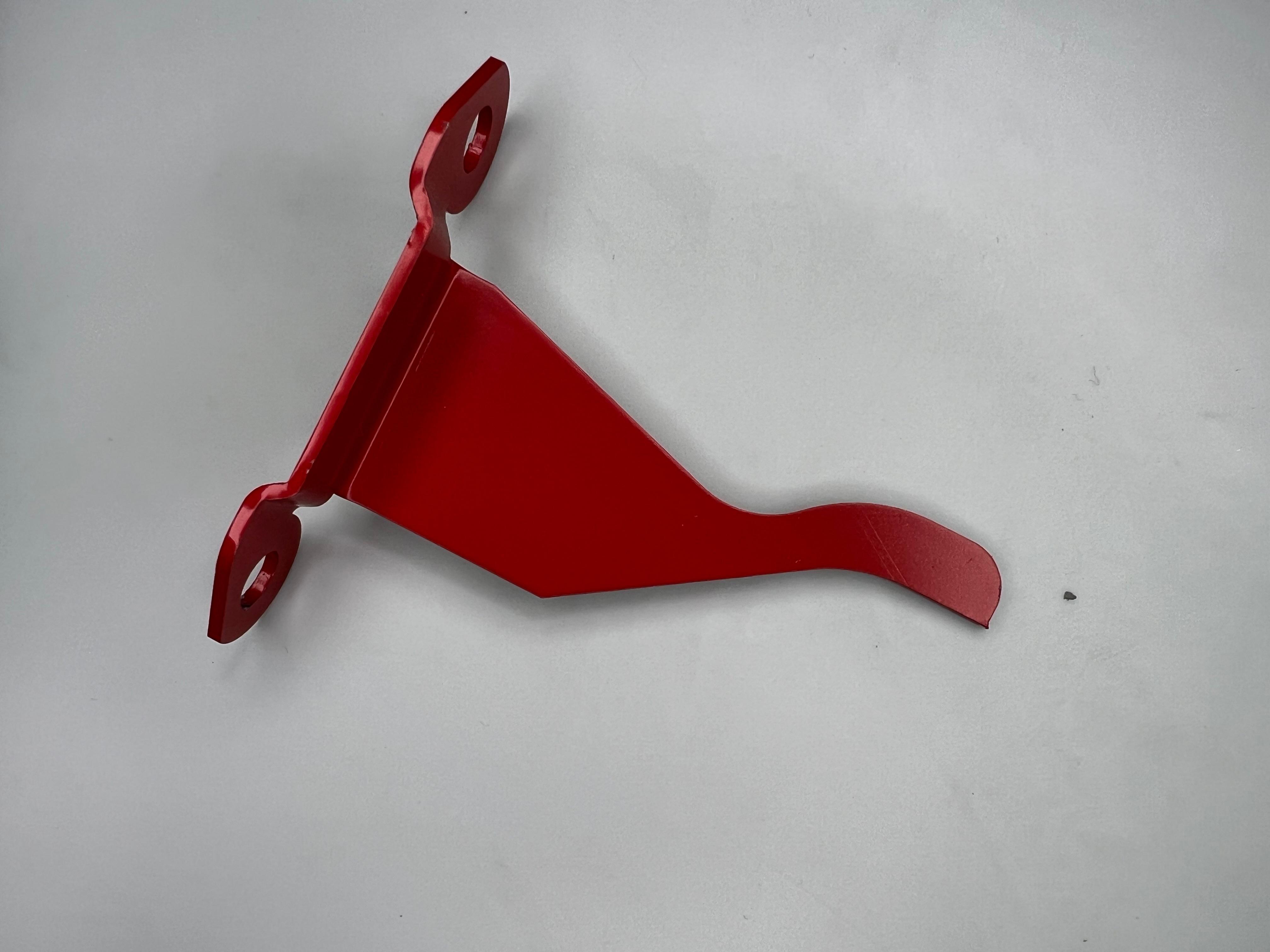 Markierungsblech Kurbelwellenrad O.T. Markierung Polo G40 PY in der Farbe Rot