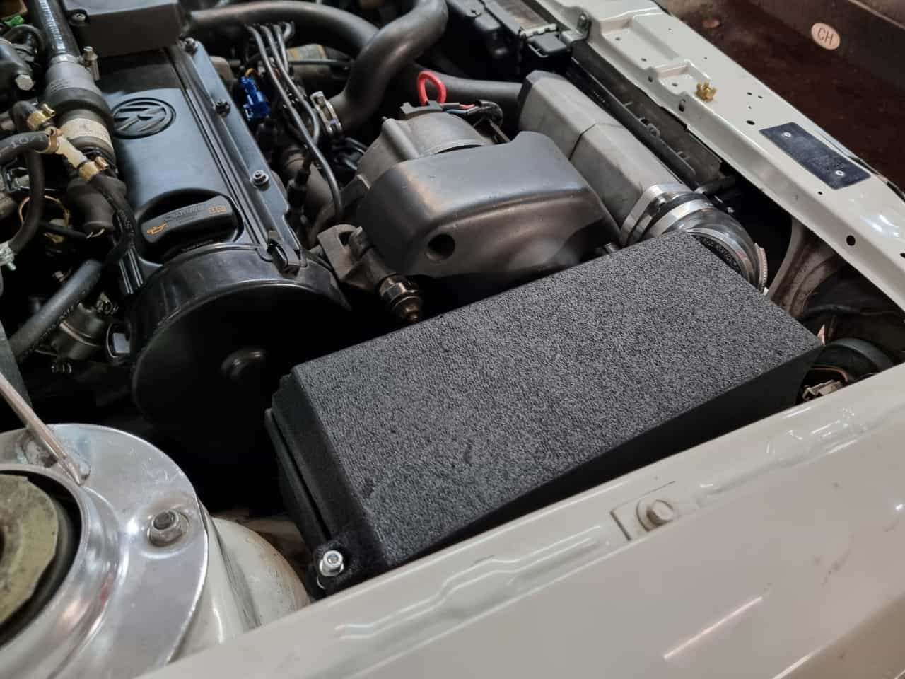 Luftfilterkasten Oberteil mit 70mm Anschluss und Unterteil für Golf I oder Scirocco mit G60 Motor