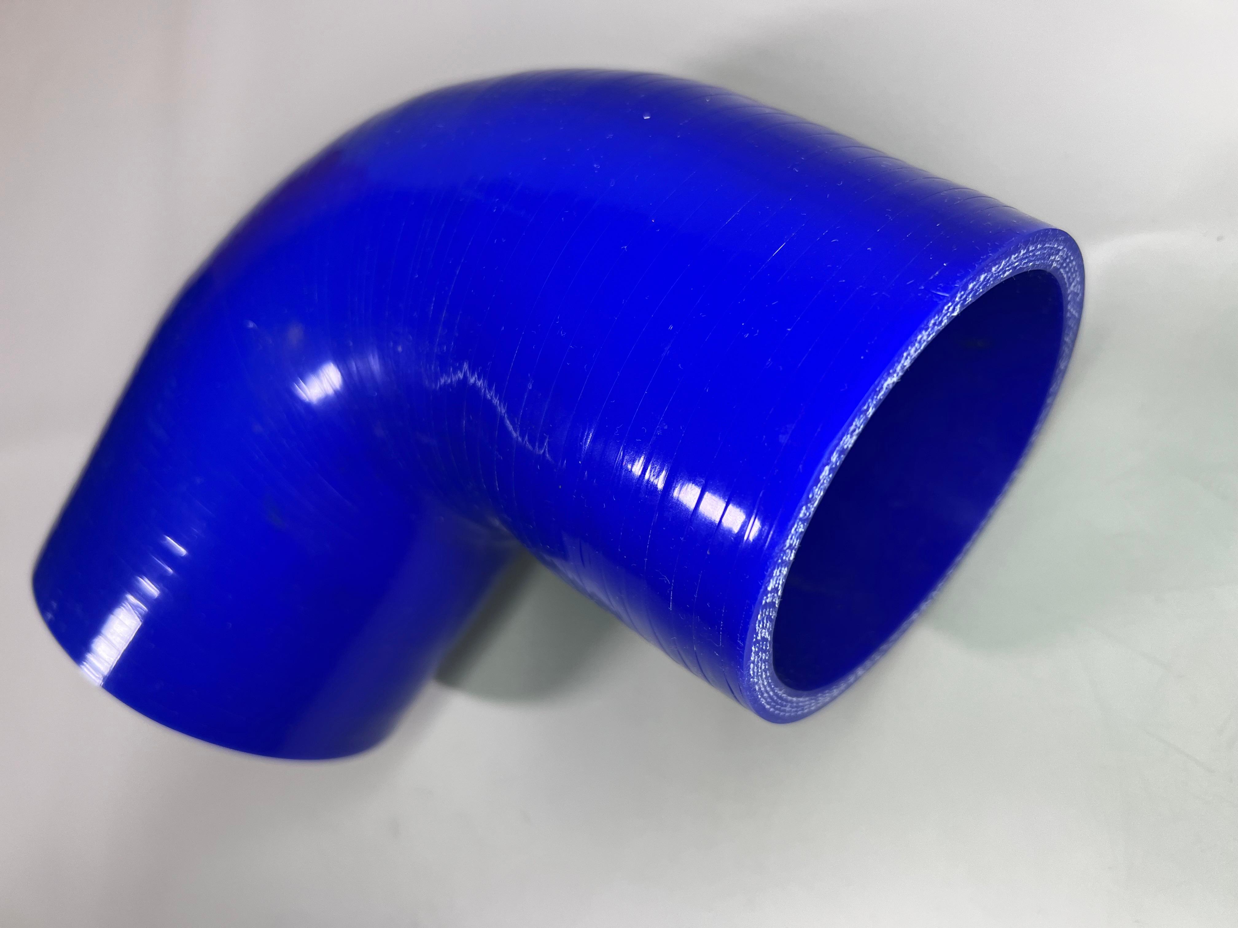 90° Ladedruckschlauch aus Silikon 89 mm