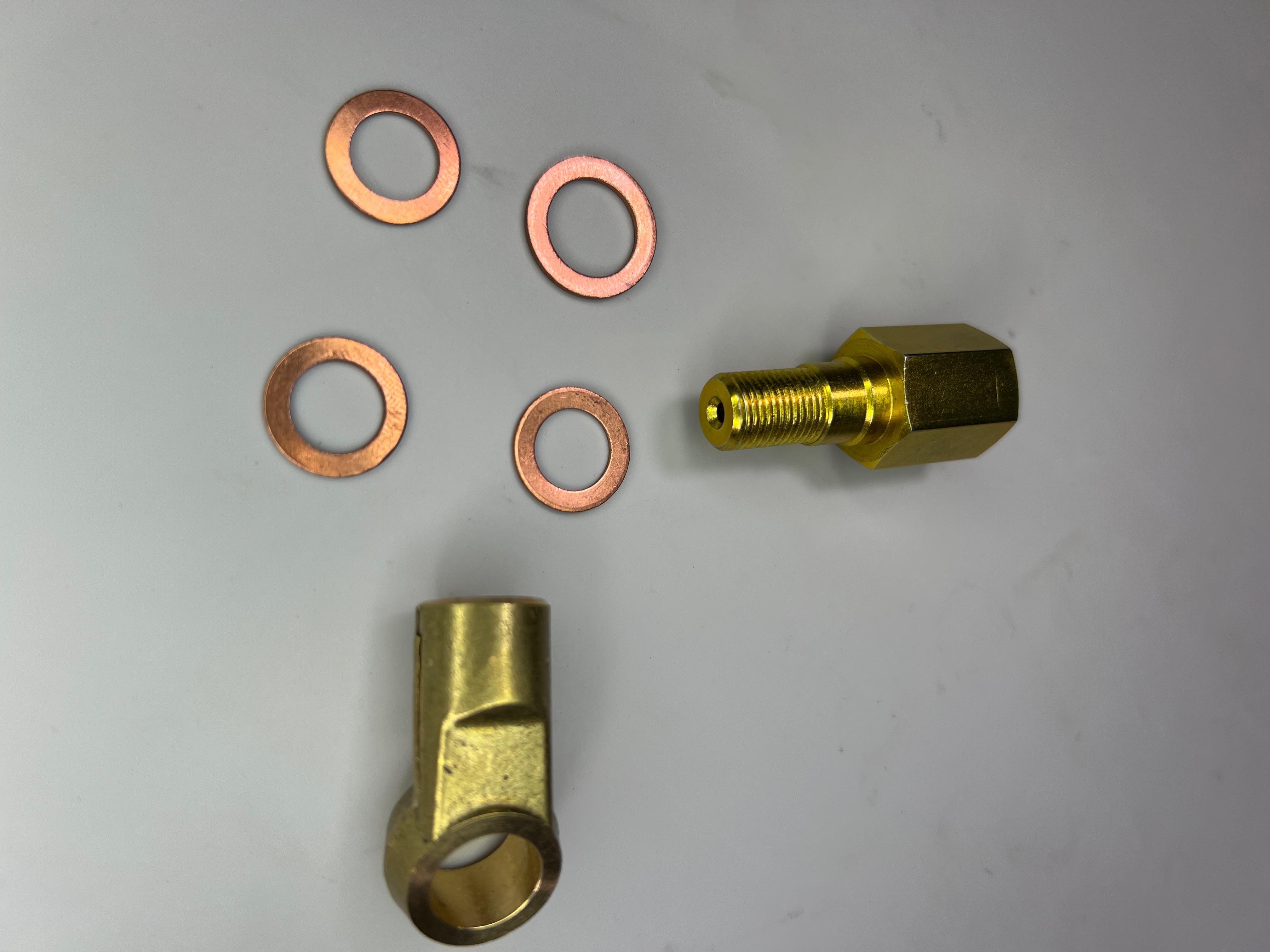 Kupferringe für den Adapter Y Stück für den Öldruckschalter am Zylinderkopf PY Polo G40 und G60 PG 1