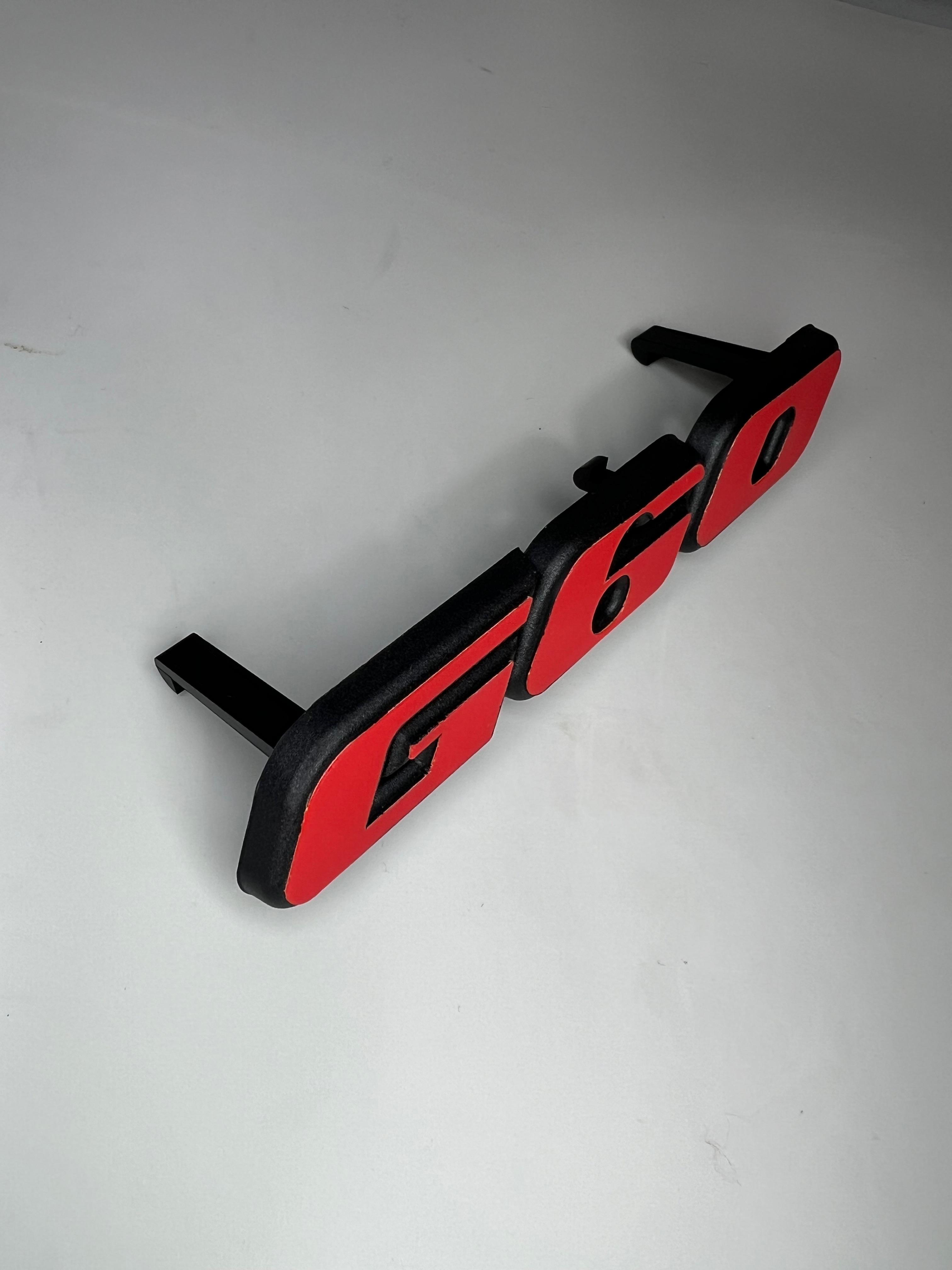 Emblem für den G60 Kühlergrill aus Kunststoff für Corrado und Passat
