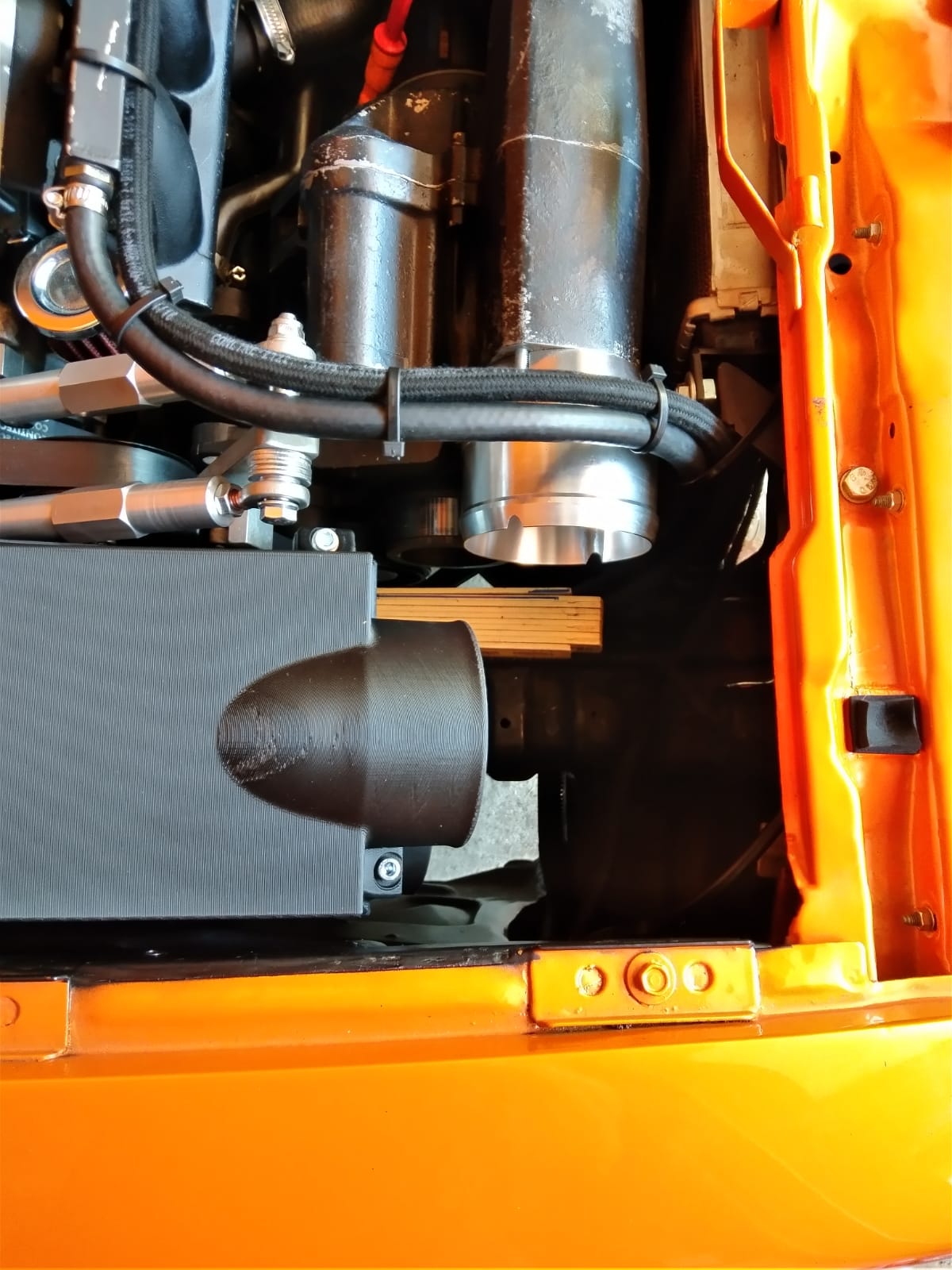 Luftfilterkasten Oberteil mit 89 mm Anschluss und Unterteil für Golf I oder Scirocco mit G60 Motor