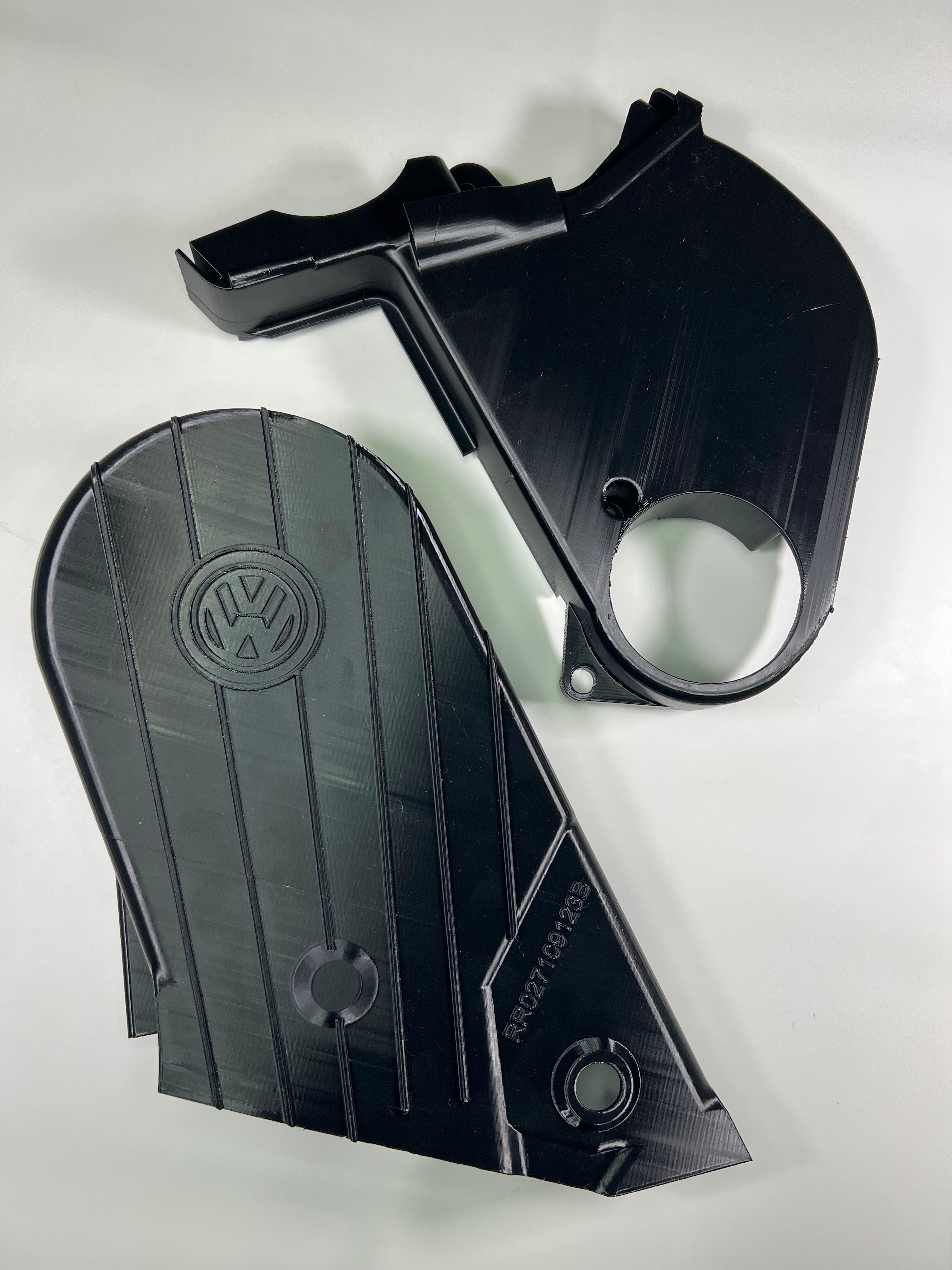 Zahnriemenschutz 16V ober und Unterteil für die VW 1,8 und 2,0 Liter 16V Motoren KR PL 9A