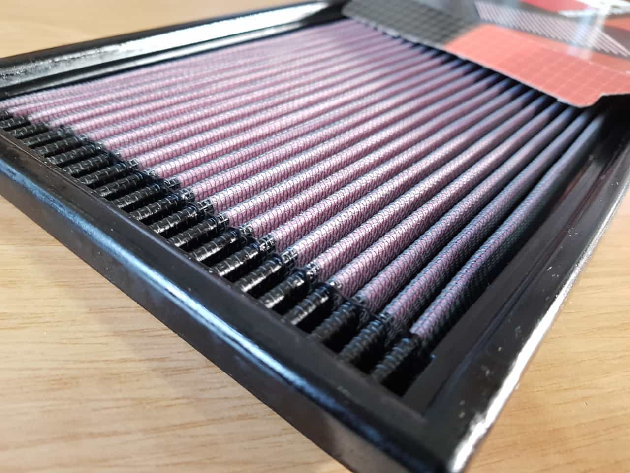 Luftfiltereinsatz K&N für G60 Motor im Golf 1 Luftfilterkasten