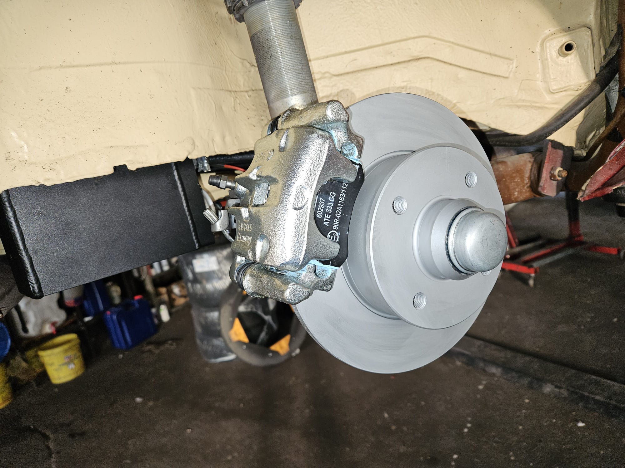 Scheibenbremse hinten Polo I bis III auch G40