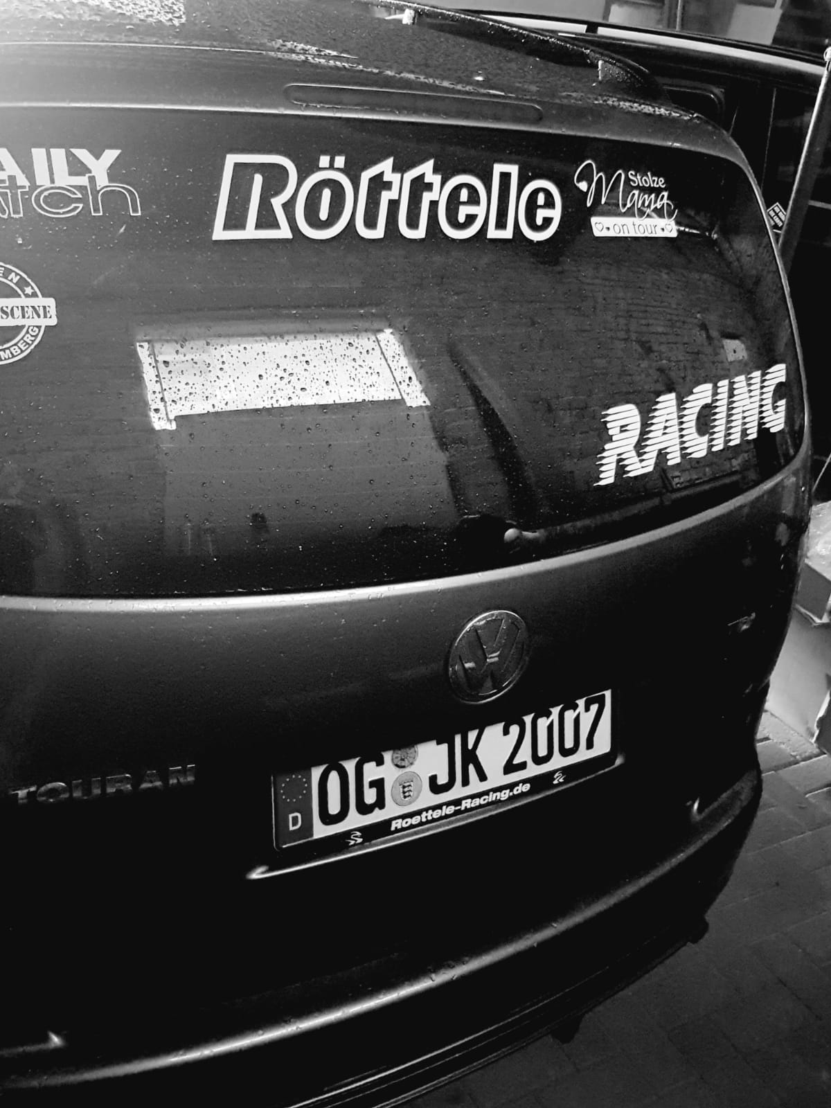 Nummernschild Kennzeichen Verstärker Halter Verstärkung von Röttele-Racing