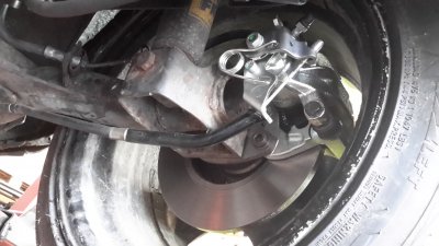 Scheibenbremse hinten Polo I bis III auch G40