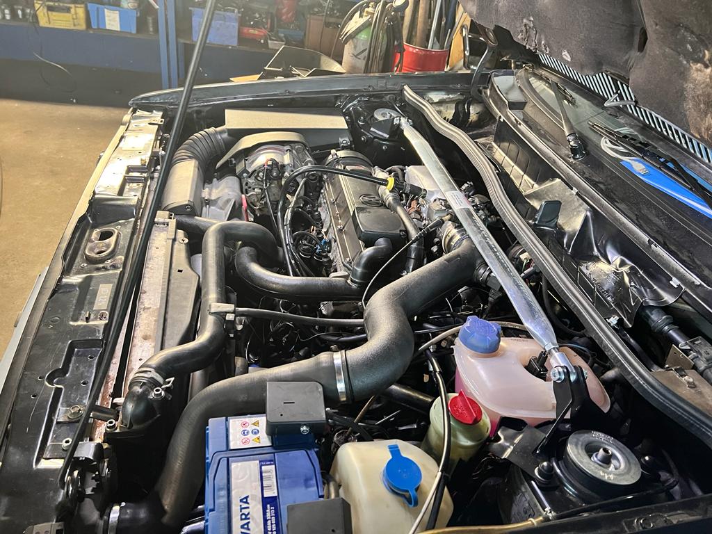 Luftfilterkasten Oberteil mit 70mm Anschluss und Unterteil für Golf I oder Scirocco mit G60 Motor