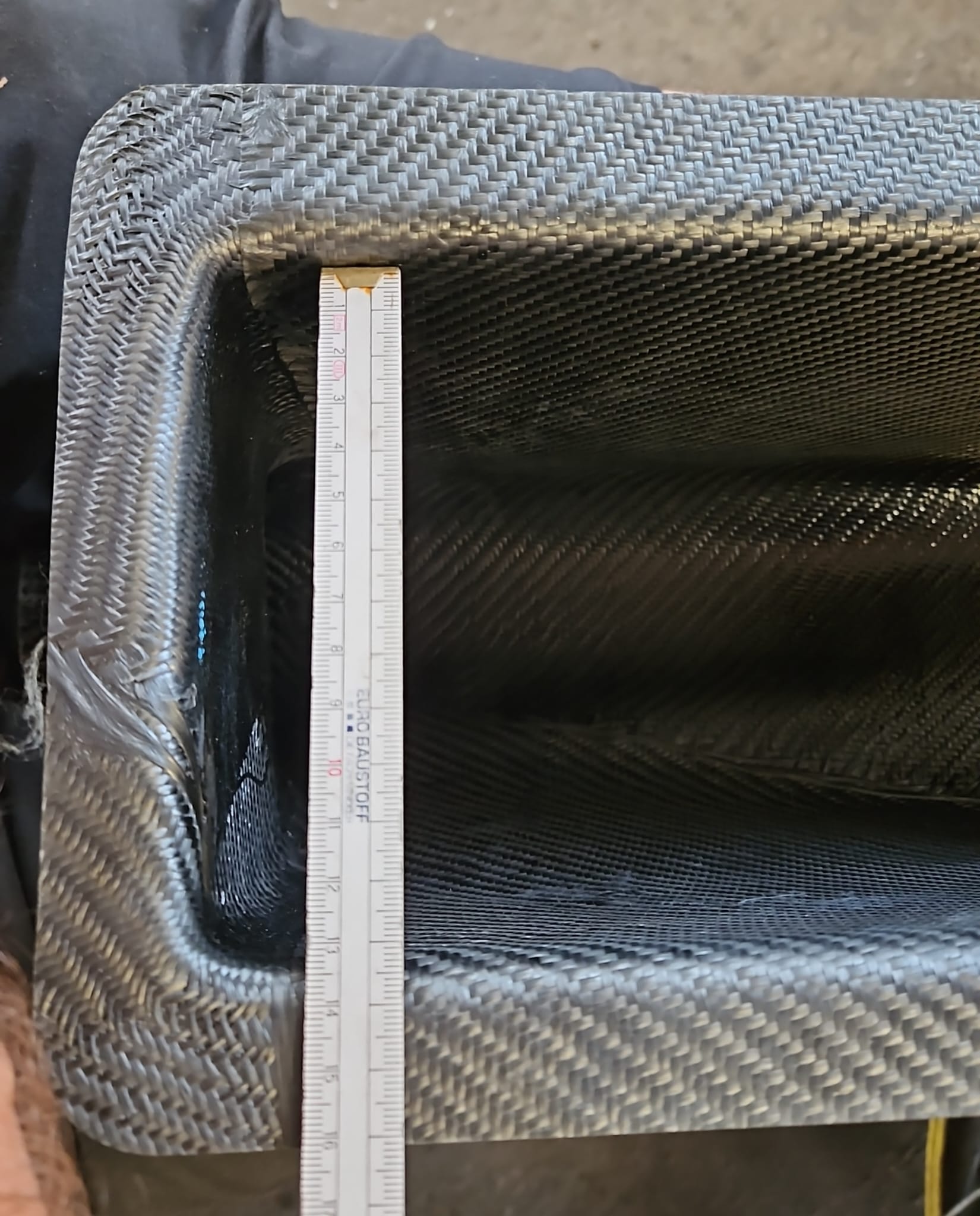 Carbon Airbox Luftsammler groß für unsere Polo und Golf mit Einzeldrosselanlage oder Doppelvergaser