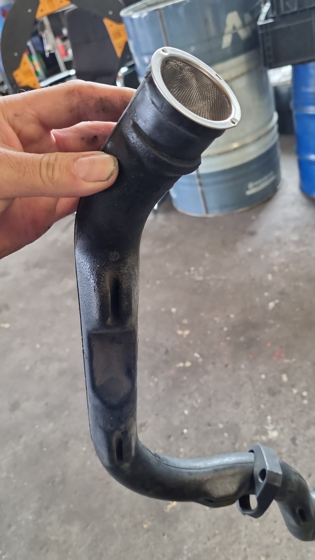 Splittersieb mit 55mm Durchmesser für das Ladedrucksystem