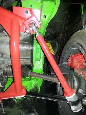 Verstärkungsrahmen Rahmen mit Querlenker und Zugstreben für Polo 86C für die Vorderachse