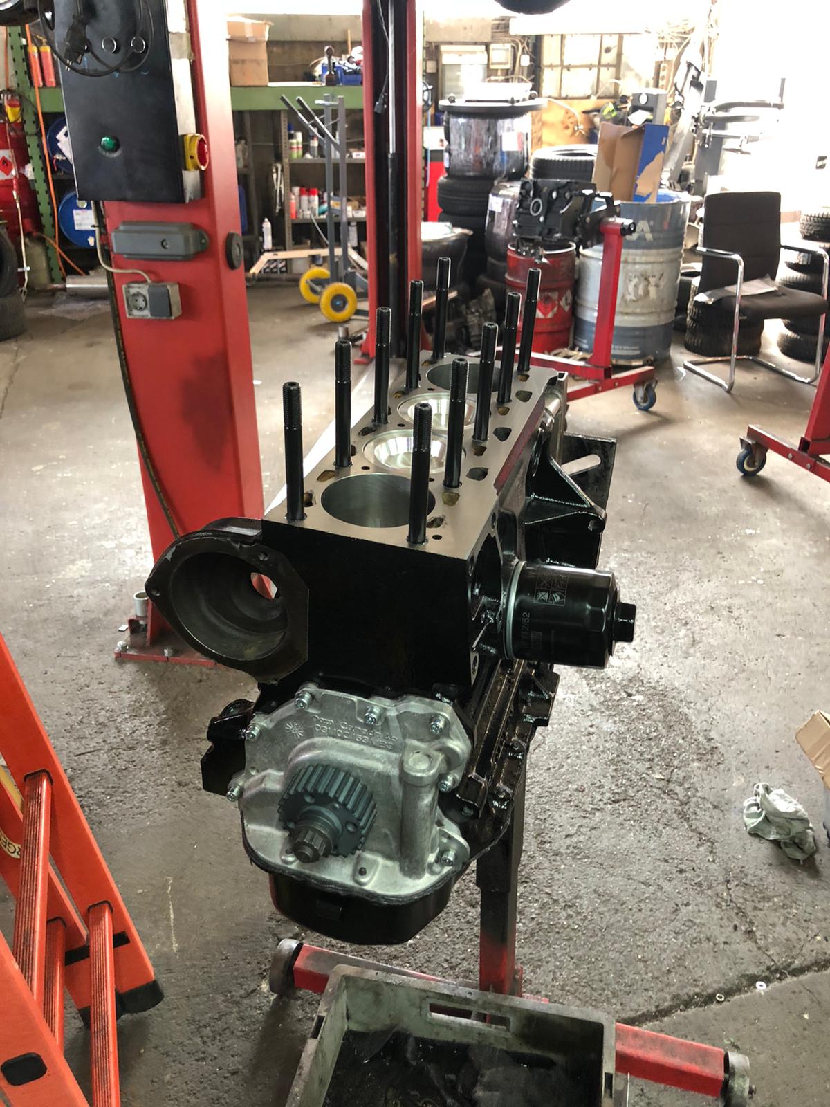 Motorblock für Polo G40 1340ccm mit Wiseco Kolben,K1 Pleuel