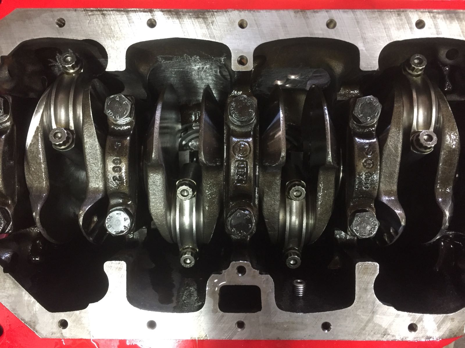 Kurbelwellen Polo G40 Hauptlager ARP Stehbolzen