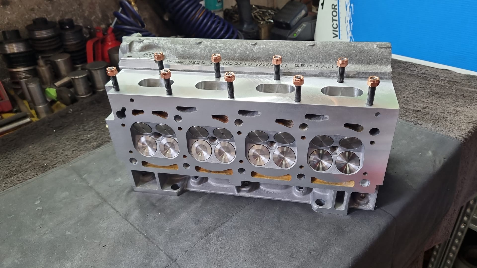 1,4 Liter 16V AFH CNC-Zylinderkopf ohne Nockenwellen und ohne Stößel von TK Motorsport