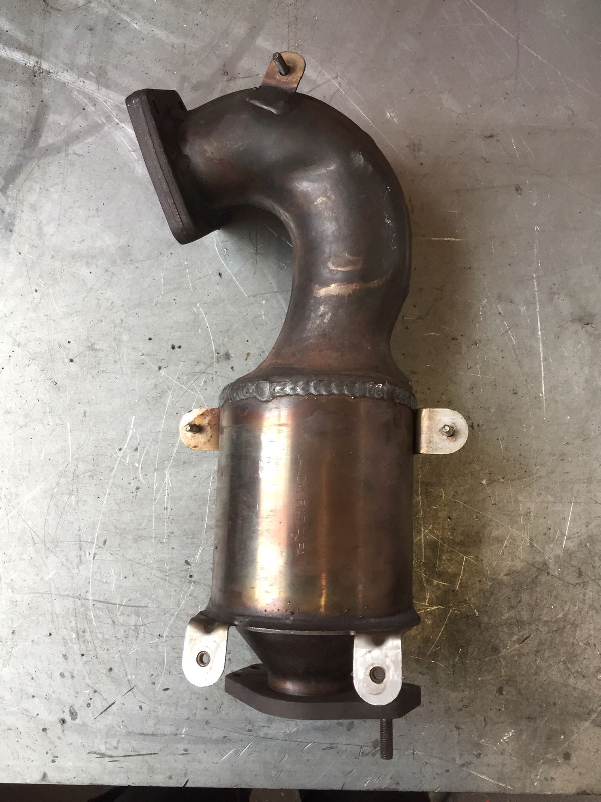 Katalysator im Originalgehäuse 200 Zellen für Fiat 500 Katalysator, ALFA ROMEO Giulietta