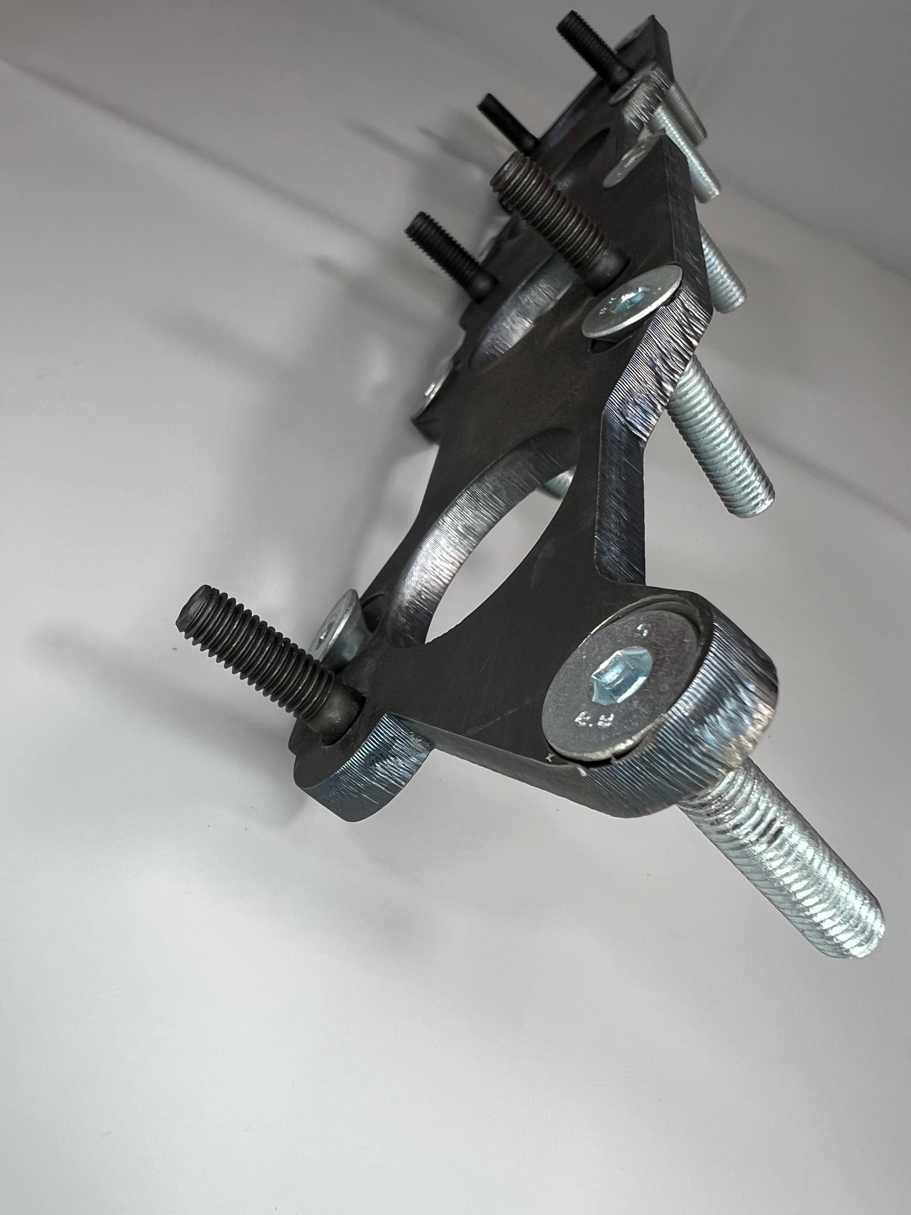 Adapterplatte für den 16V Schlepphebel Zylinderkopf mit G40 Fächerkrümmer