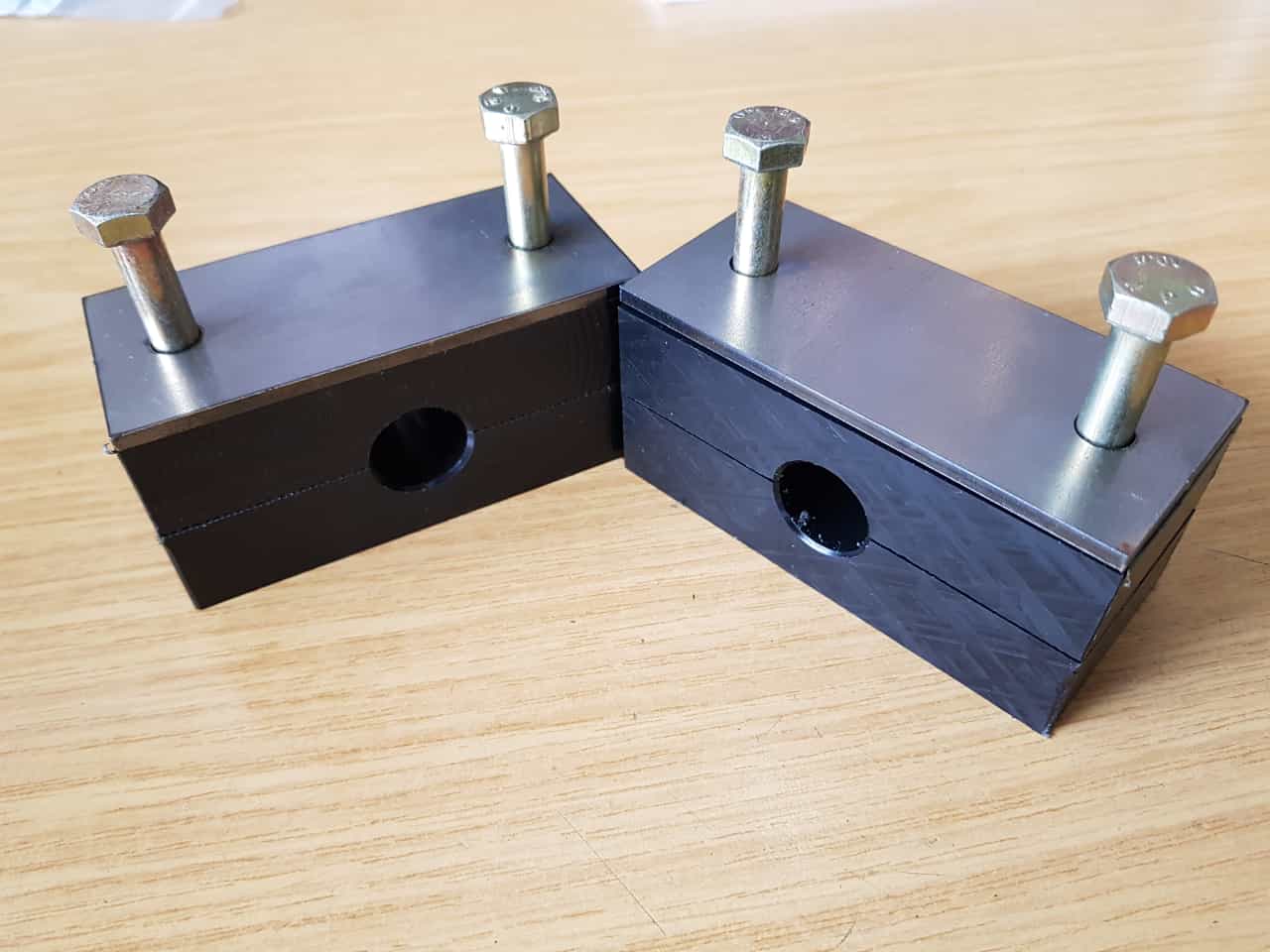 PU Stabilager Stabi Befestigung mit 22mm für VW Polo I - III ohne Nachlauf-Korrektur