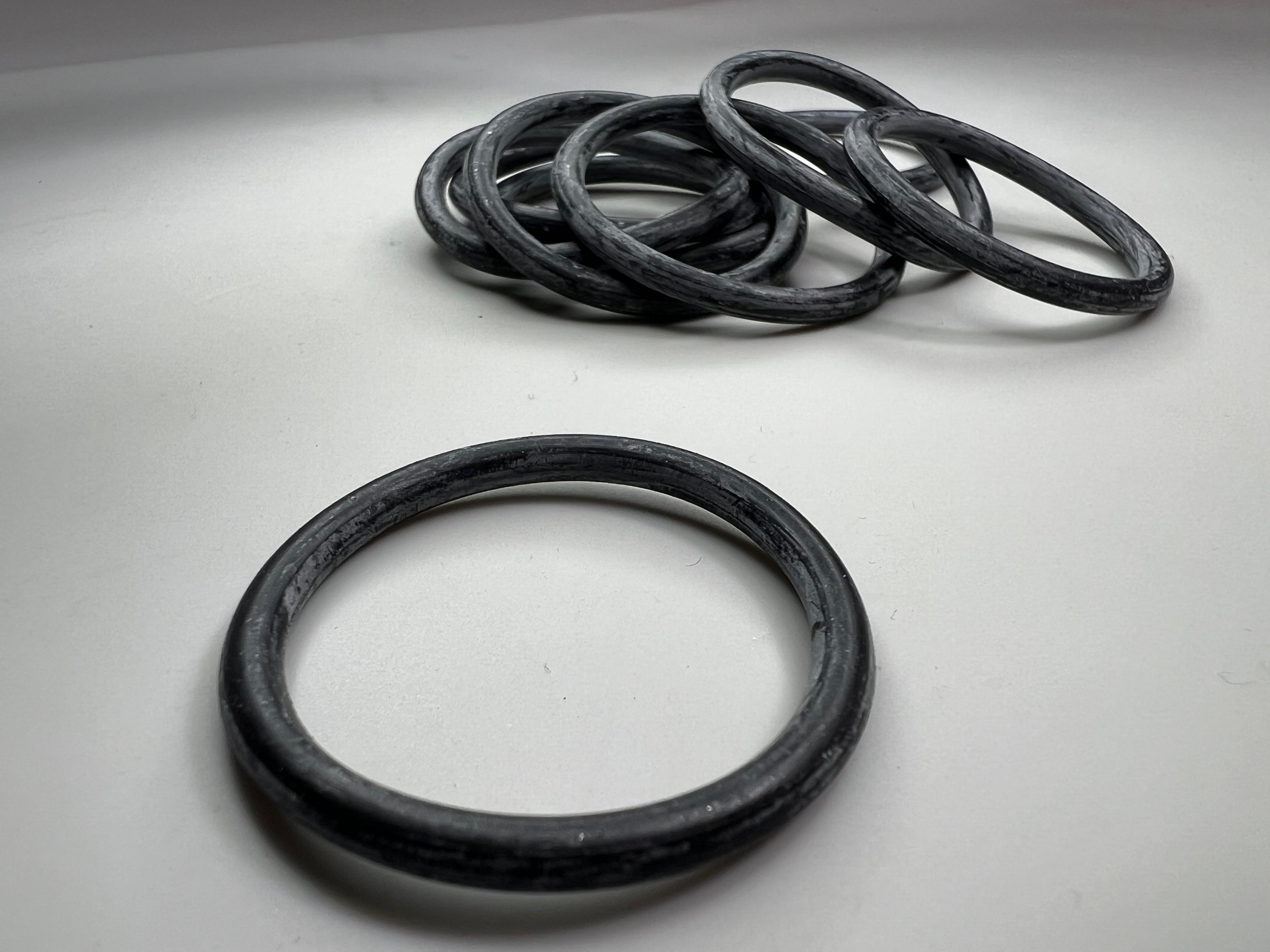 Dichtring am Wasserrohr Polo G40 gesteckt zur Wasserpumpe  original Teilenummer : N 905 197 01