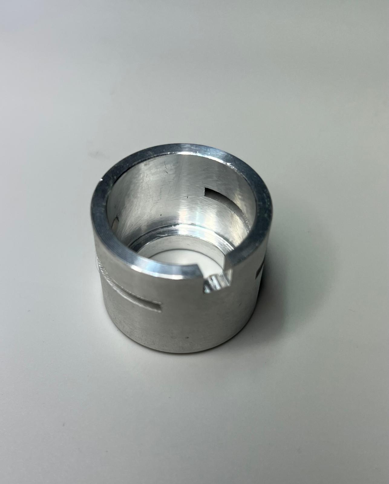 Aluminium Flansch zum einschweißen für den Co Poti